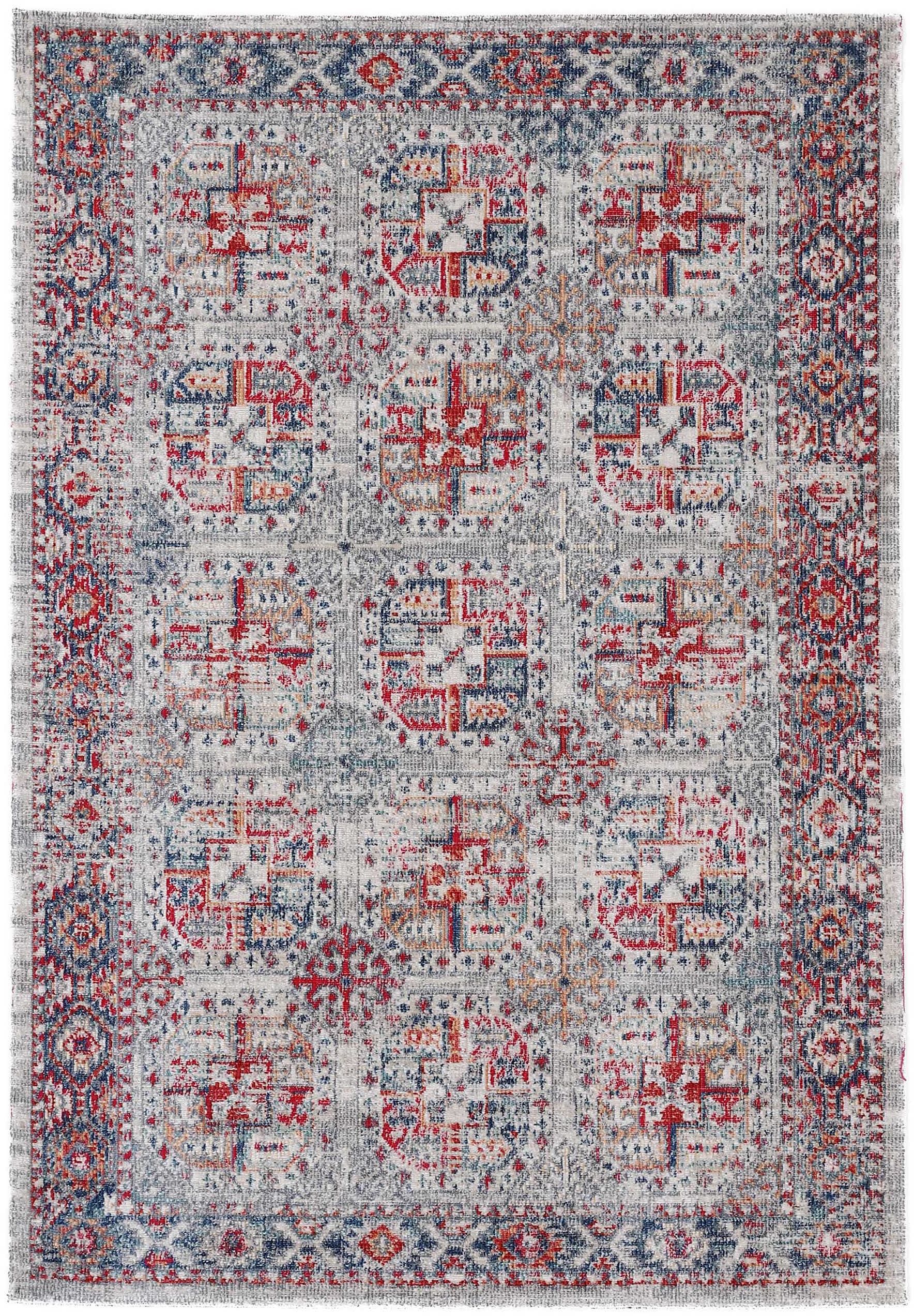 carpetfine Teppich »Mahal«, rechteckig, 3 mm Höhe, Orient Vintage Look