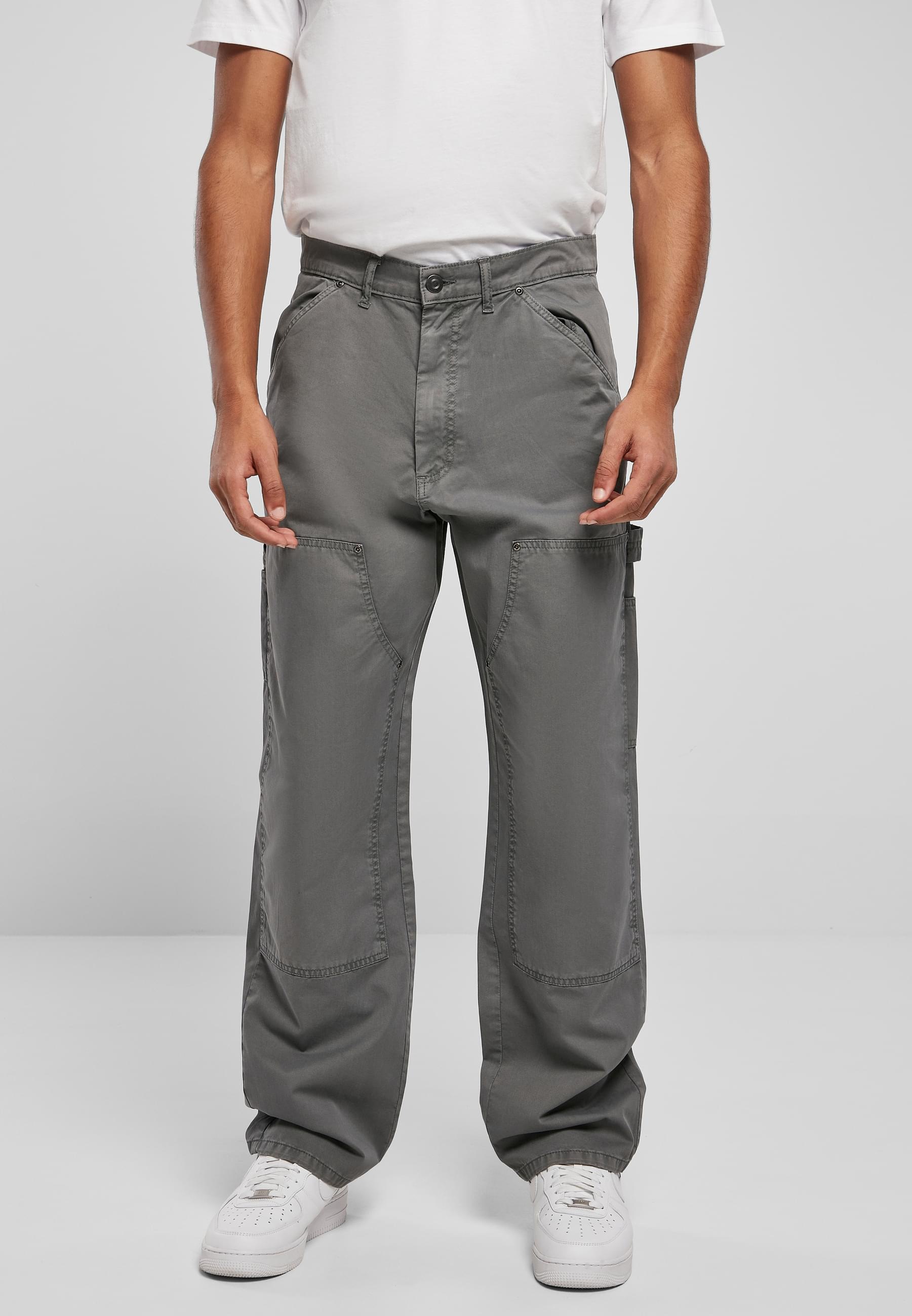 URBAN CLASSICS Stoffhose »Urban Classics Herren Double Knee Carpenter Trouser«, (1 tlg.)