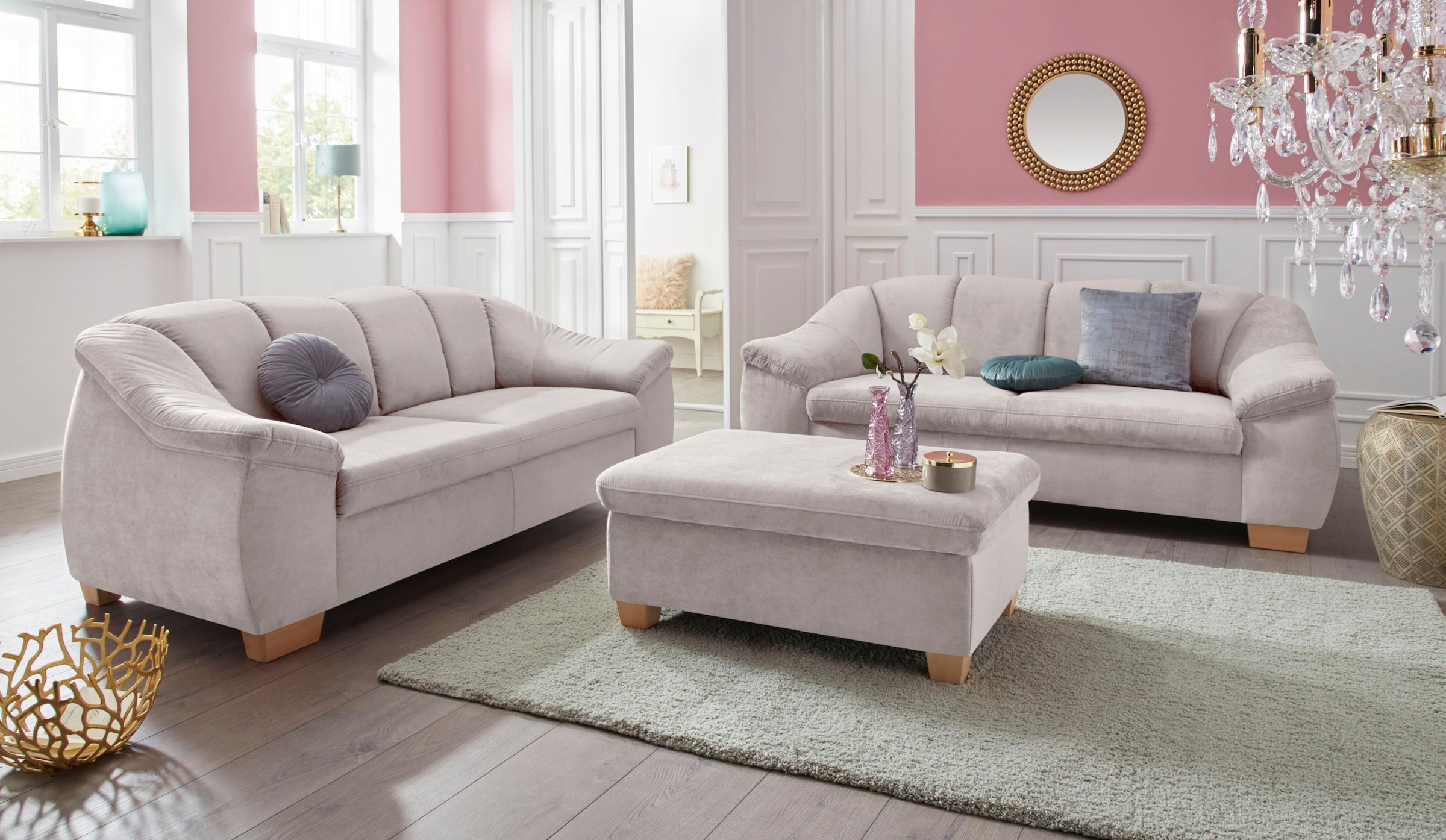 sit&more 3-Sitzer »Santo«, mit Federkern
