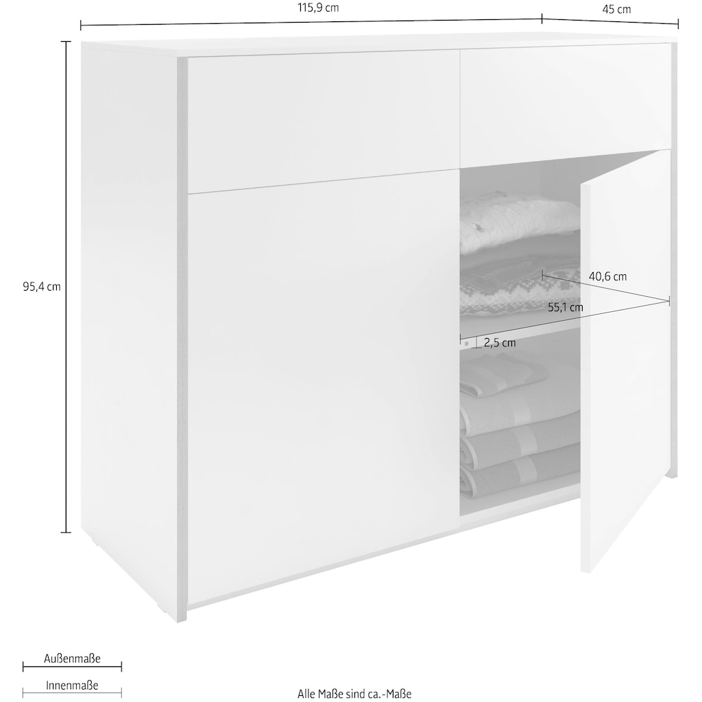 Müller SMALL LIVING Sideboard »Modular Plus«