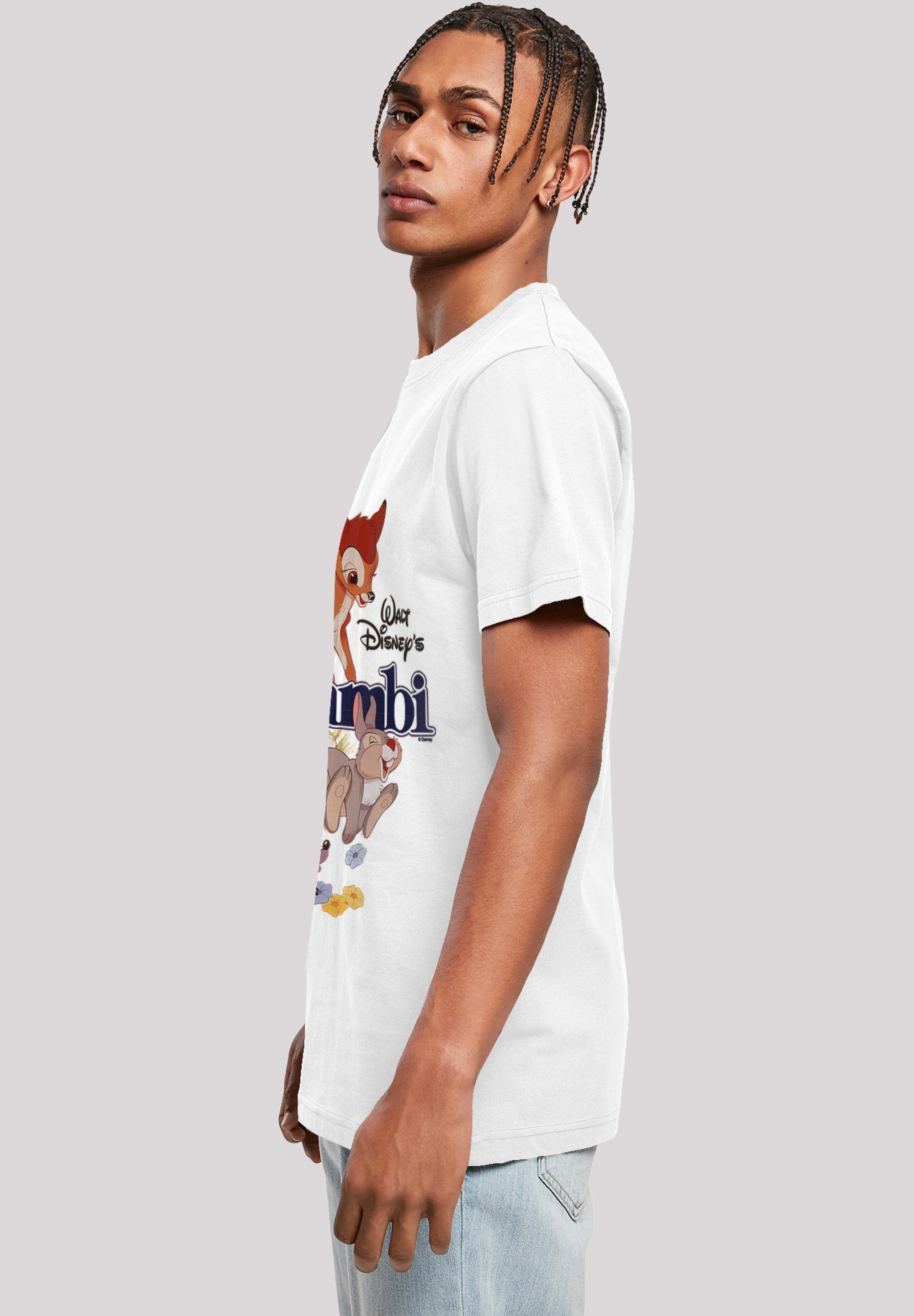 F4NT4STIC T-Shirt »Disney Bambi Poster«, Herren,Premium Merch,Regular-Fit,Basic,Bedruckt