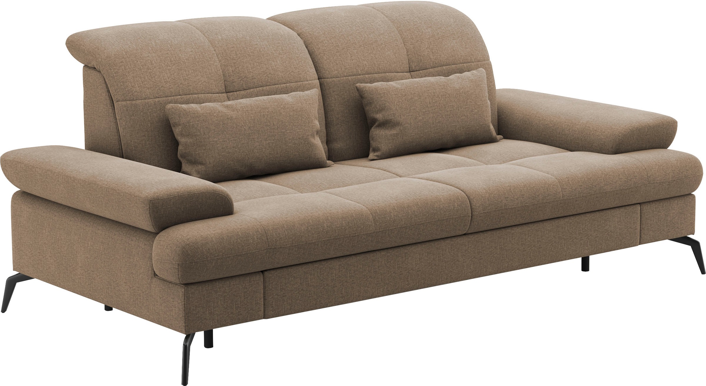sit&more 2,5-Sitzer »Amica, inkl. Sitztiefenverstellung und Armteilverstellung«, wahlweise mit Kopfteilverstellung und Bettfunktion