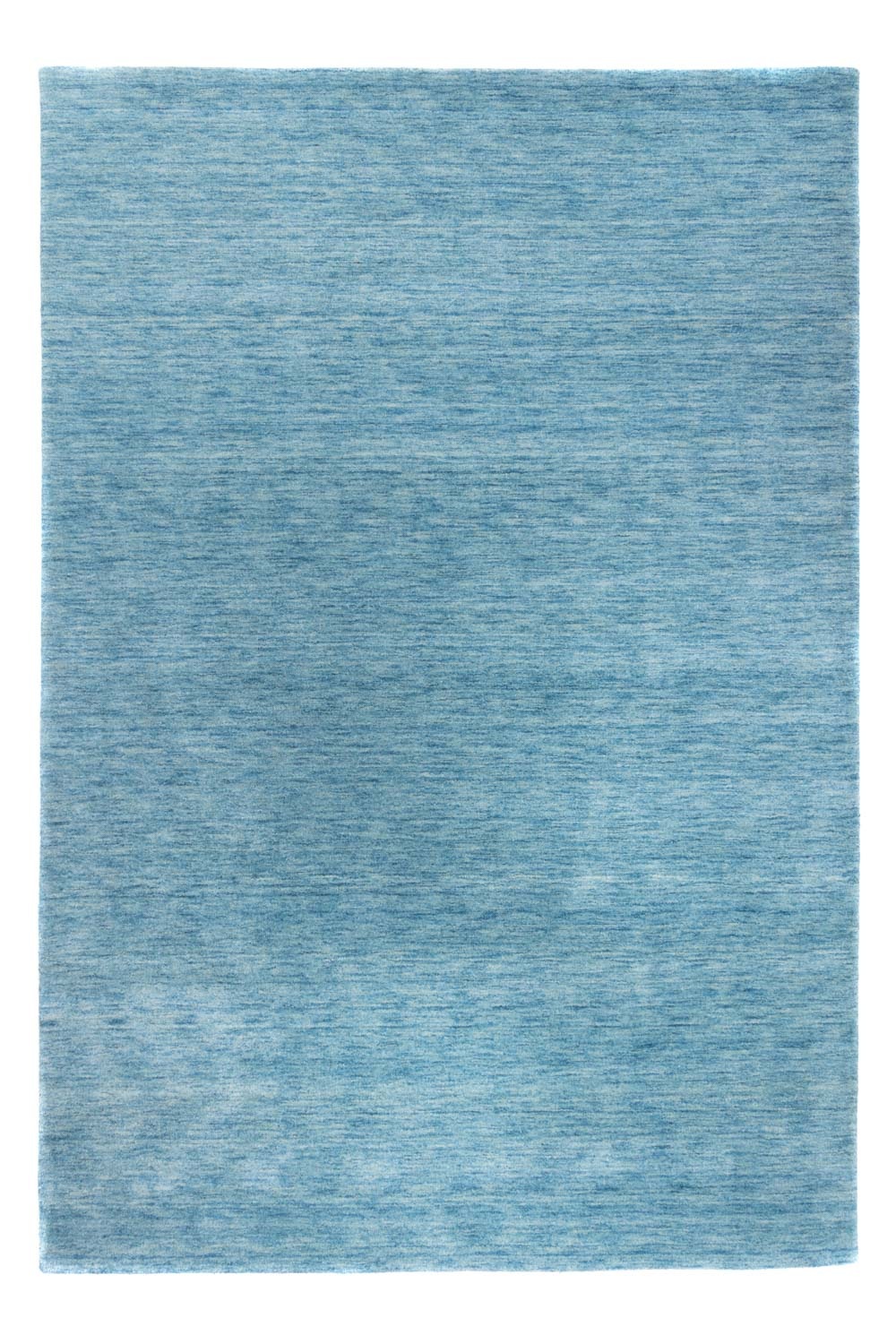 morgenland Wollteppich »Uni - Gabbeh Teppich - Softy«, rechteckig, 1,6 mm Höhe, Gabbeh Optik, Uni Farben, reine Wolle, sehr weicher Flor, Wohnzimmer