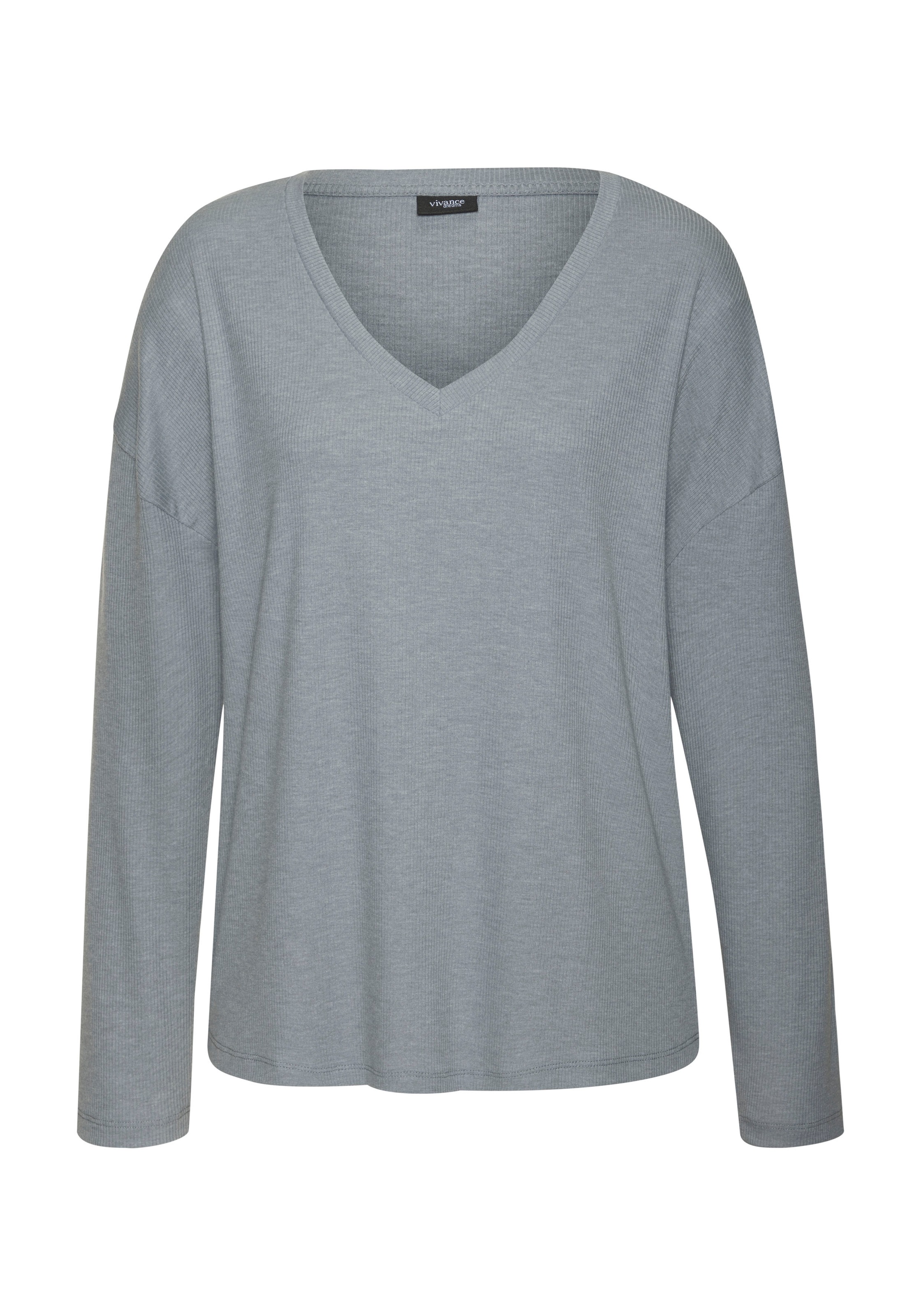 Vivance Dreams Langarmshirt, in weicher Rippqualität günstig online kaufen