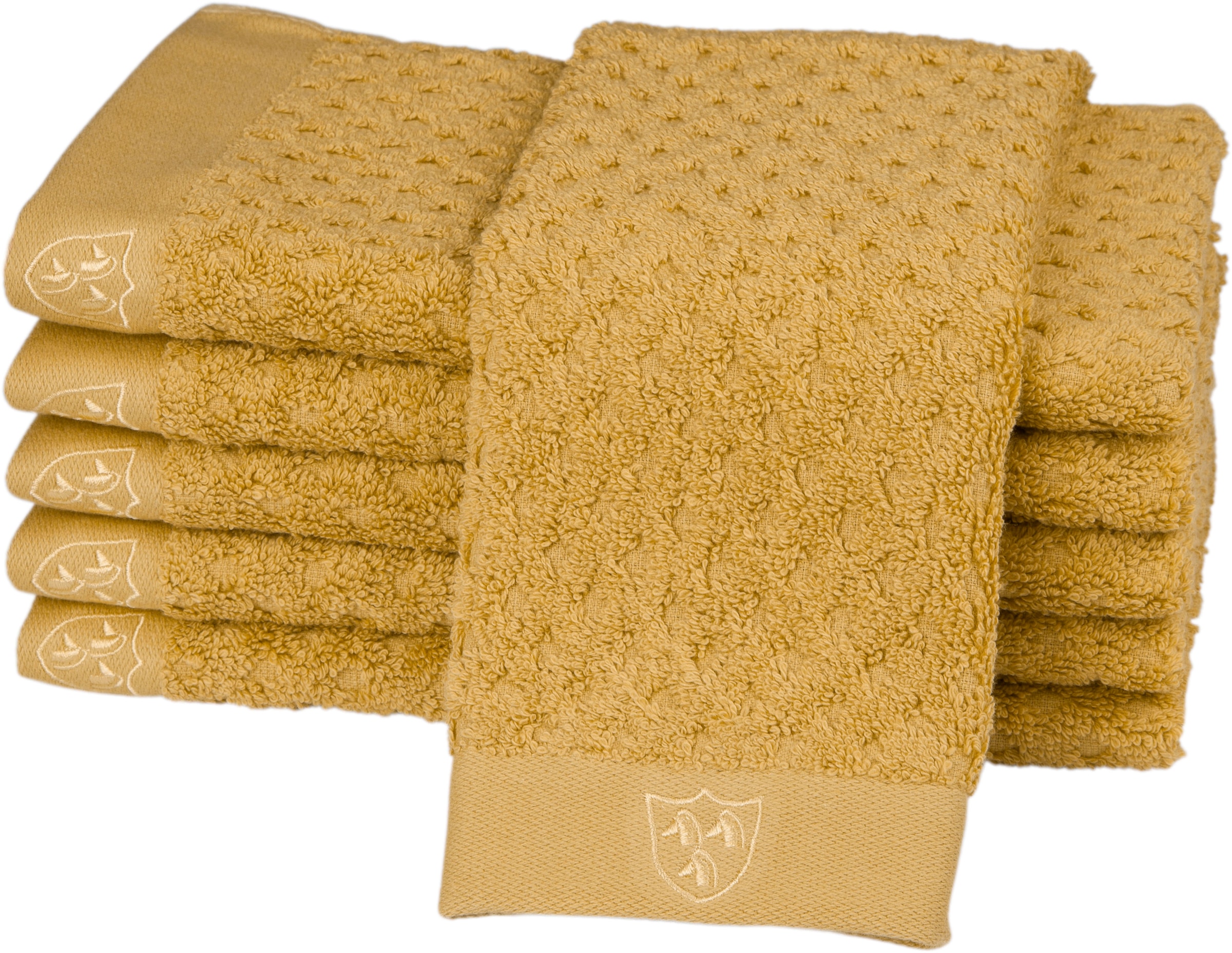 ROSS Gästehandtücher "Harmony" 100 % Baumwolle, Hoch Tief Struktur, viele F günstig online kaufen