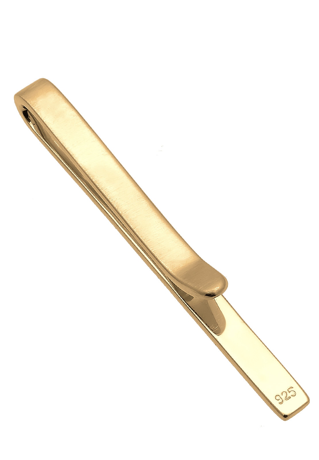 Kuzzoi Krawattennadel »Business Basic Matt Zeitlos 925 Sterling Silber«