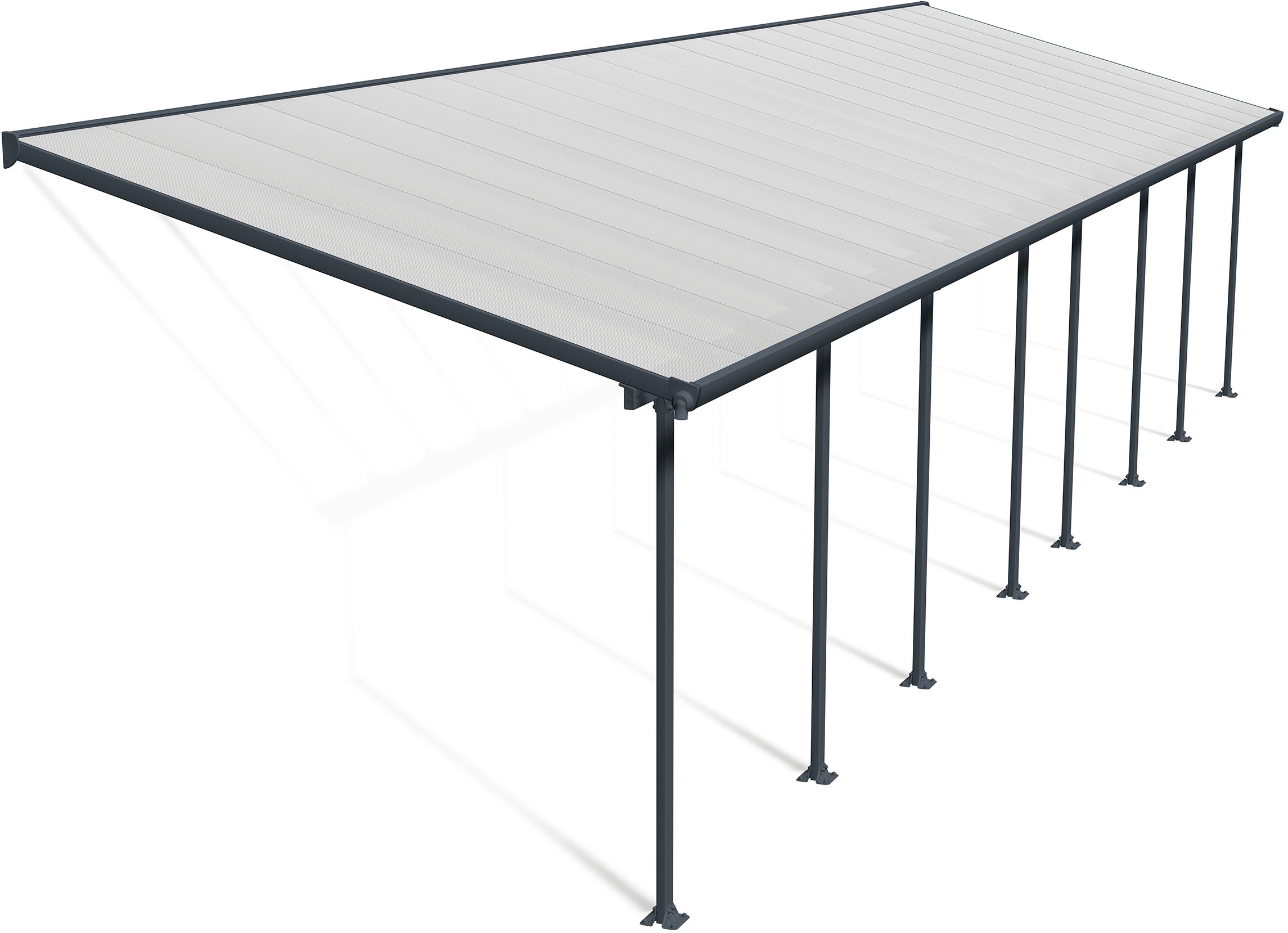 Palram - Canopia Terrassendach "Feria Alu Terrassenüberdachung", einfache D günstig online kaufen