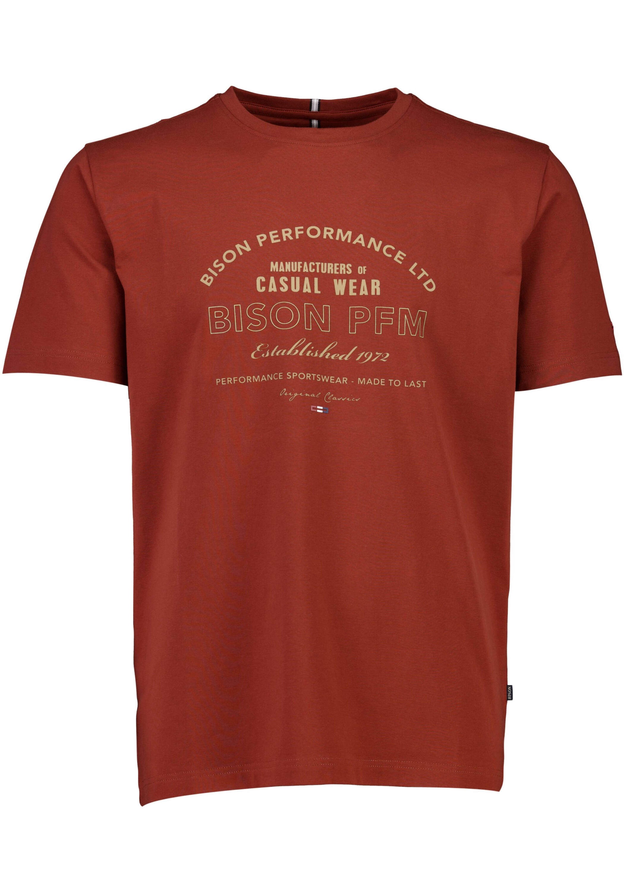 BISON T-Shirt »BISON T-shirt«