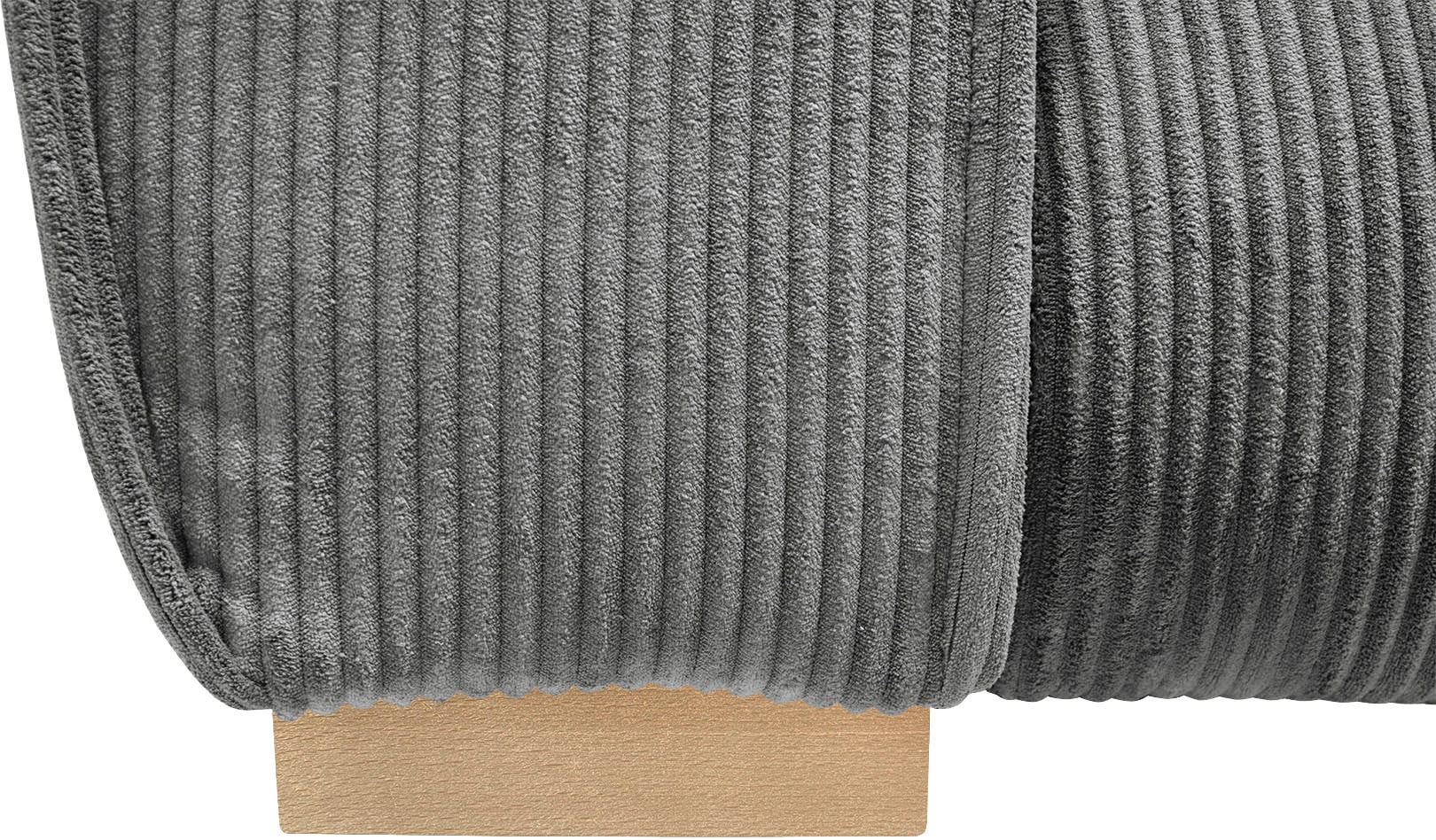 Home affaire Ecksofa »Katja L-Form«, Cord Bezug, inkl. Schlaffunktion und Stauraum