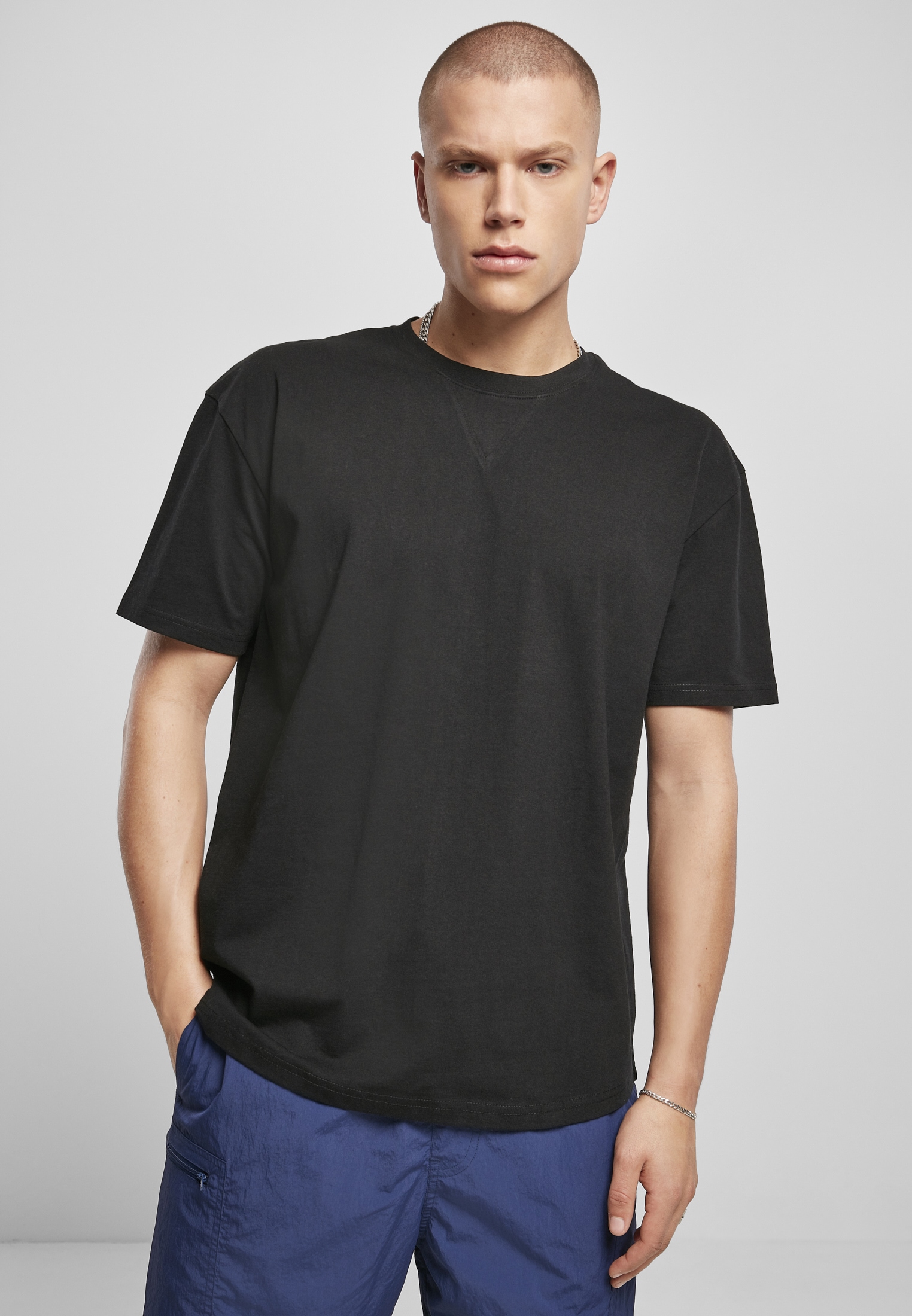 Curved Tee Cotton T-Shirt | Black tlg.) Friday URBAN Organic Oversized 2-Pack«, BAUR (1 »Herren CLASSICS