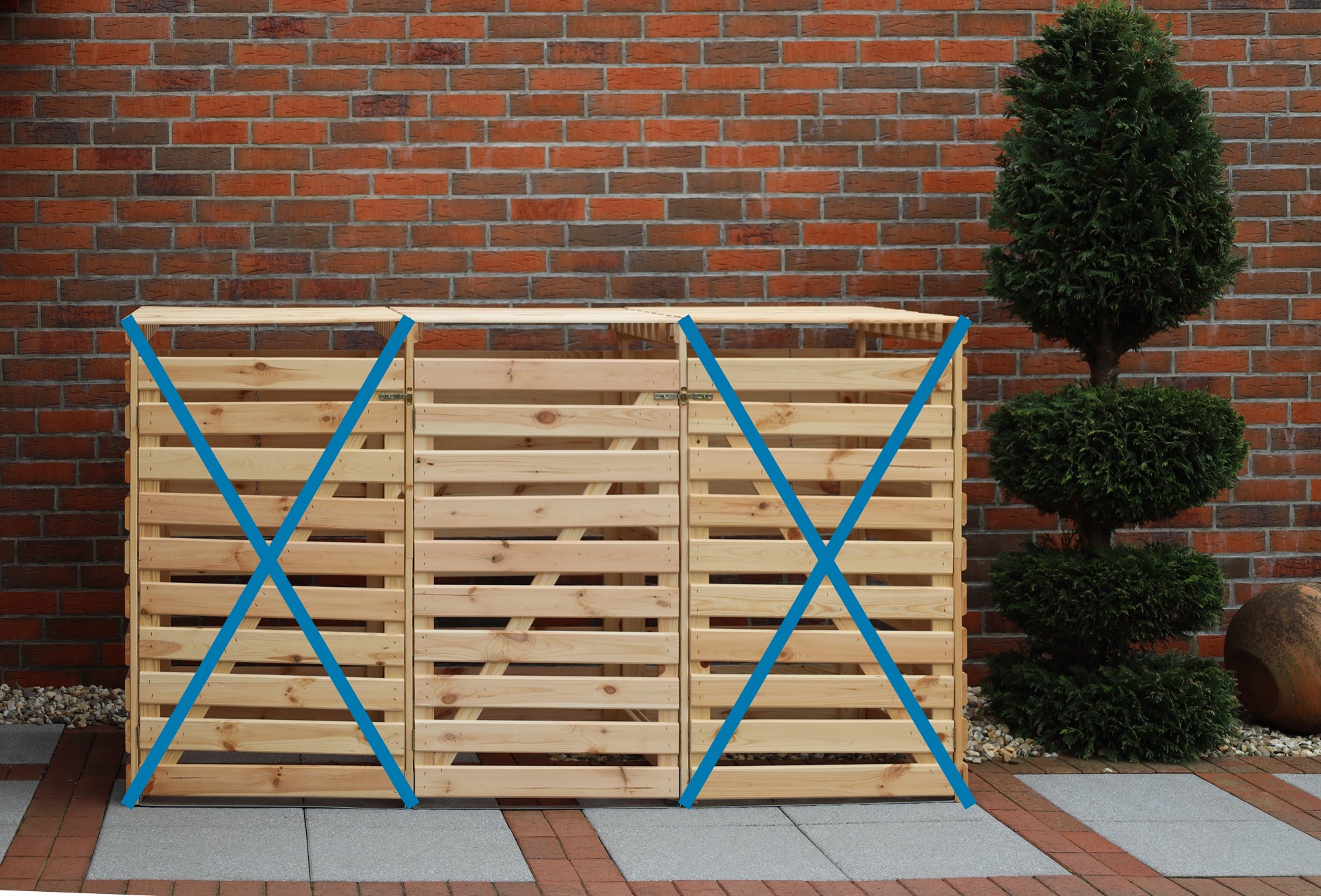 promadino Mülltonnenbox "Vario V Erweiterung" besonders robust aus zertifiz günstig online kaufen