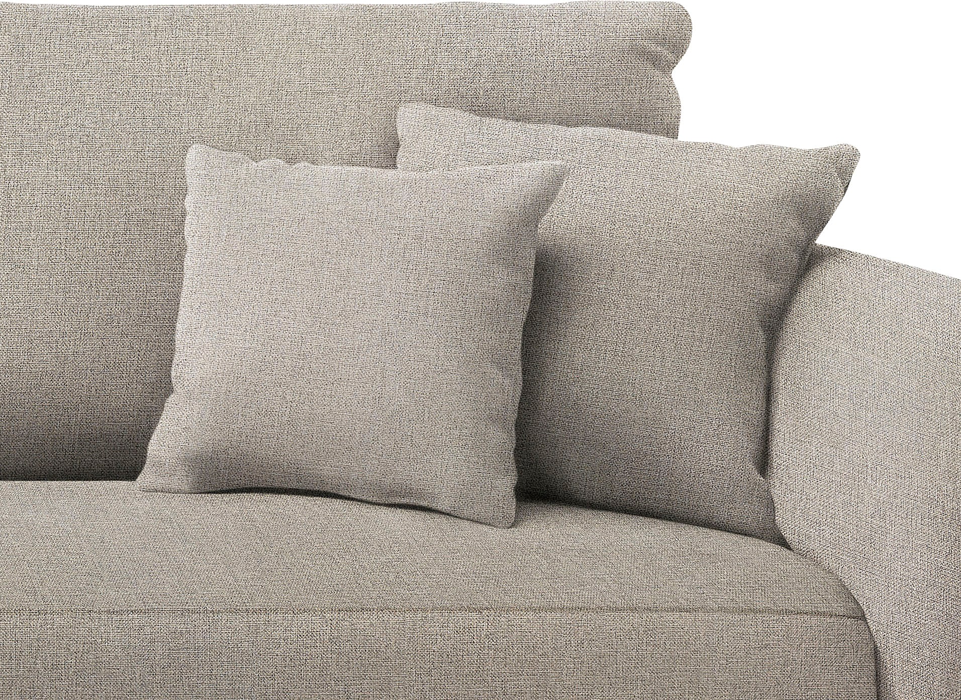 INOSIGN Ecksofa »Amarena L-Form«, inklusive Armlehnenverstellfunktion, 4x Zierkissen gratis