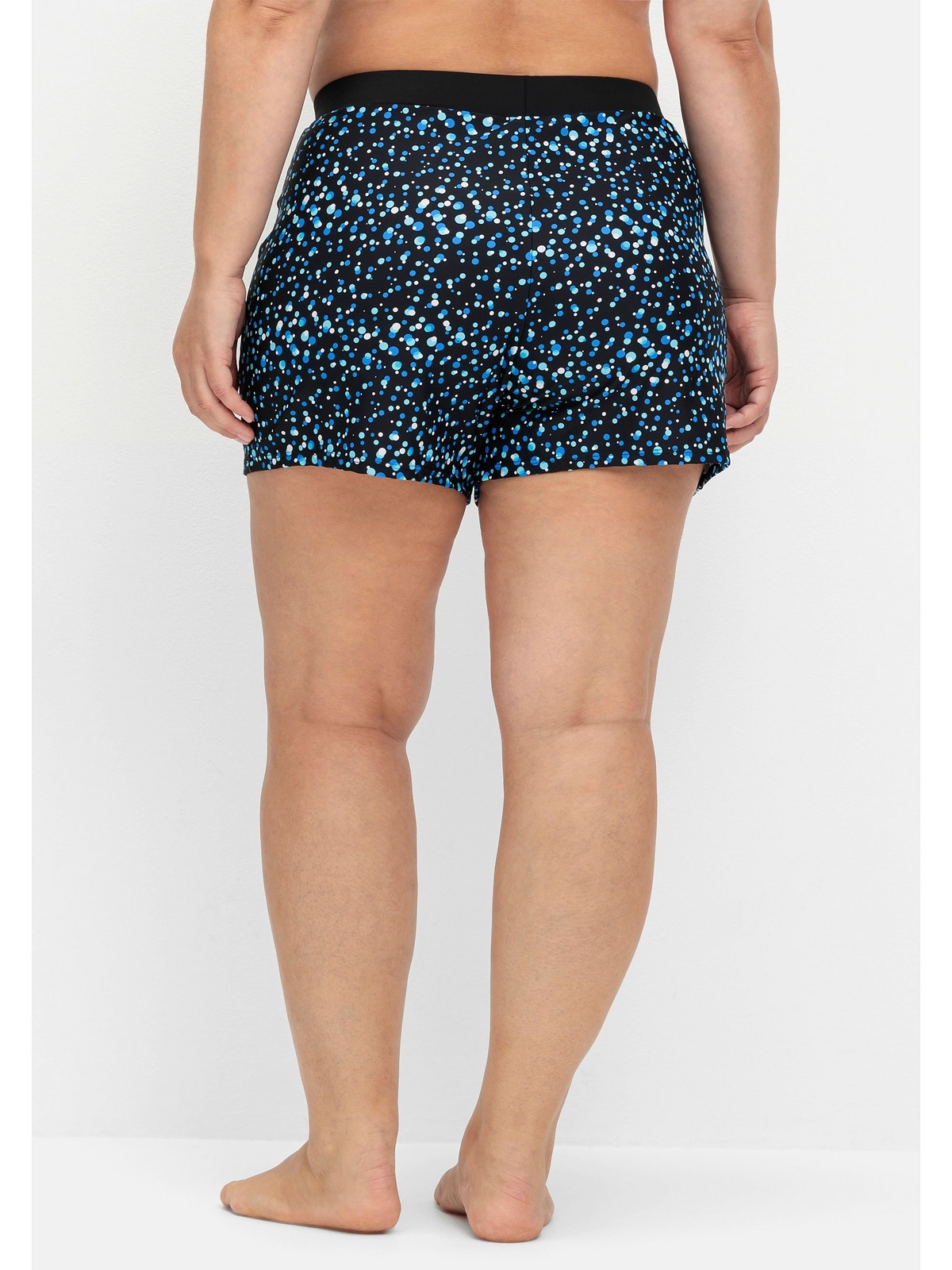 Sheego Badehose »Große Größen«, mit Pünktchen-Print und Shape-Effekt