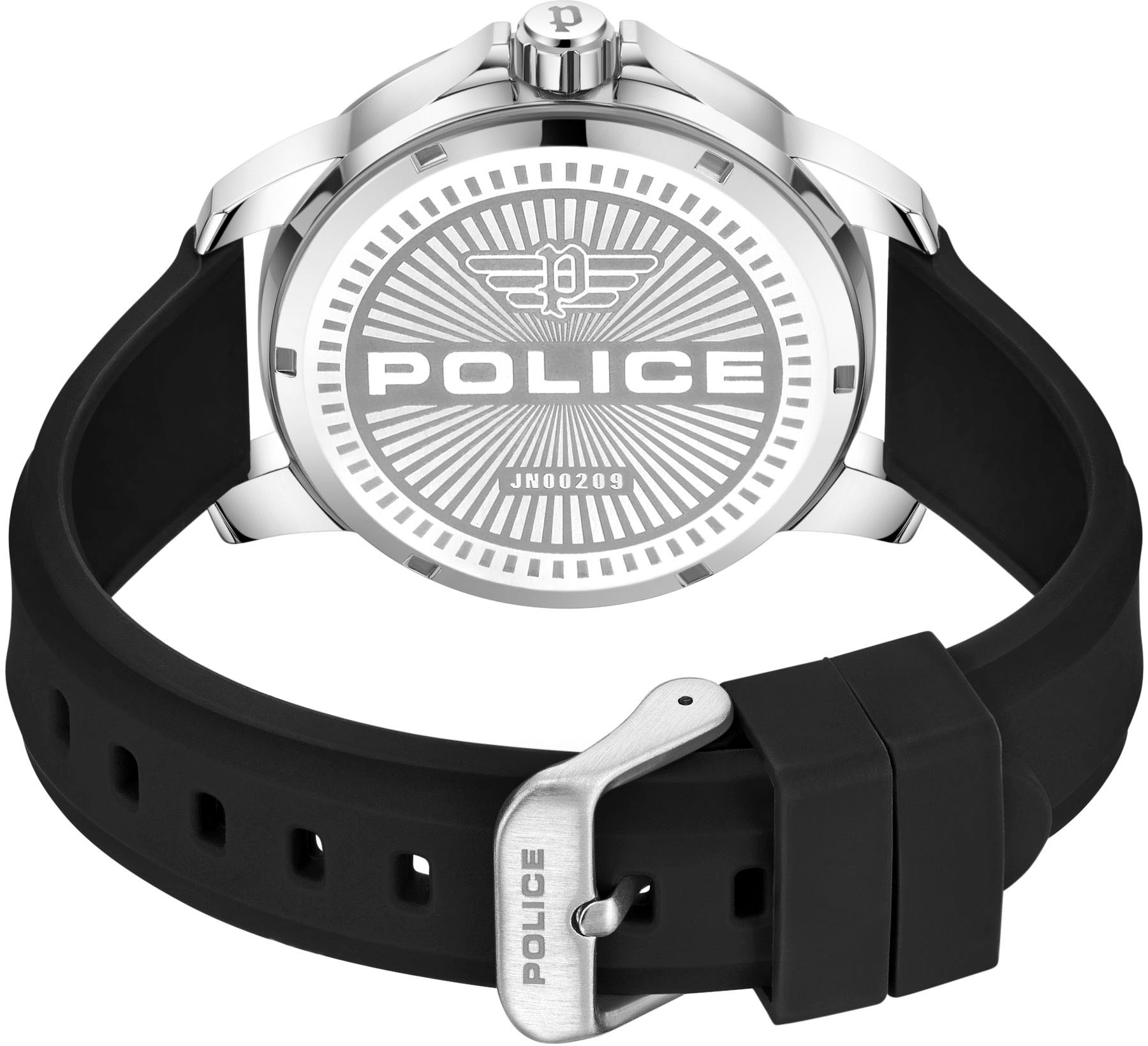 Police Quarzuhr »MENSOR, PEWJN0020903«, Armbanduhr, Herrenuhr, Datum