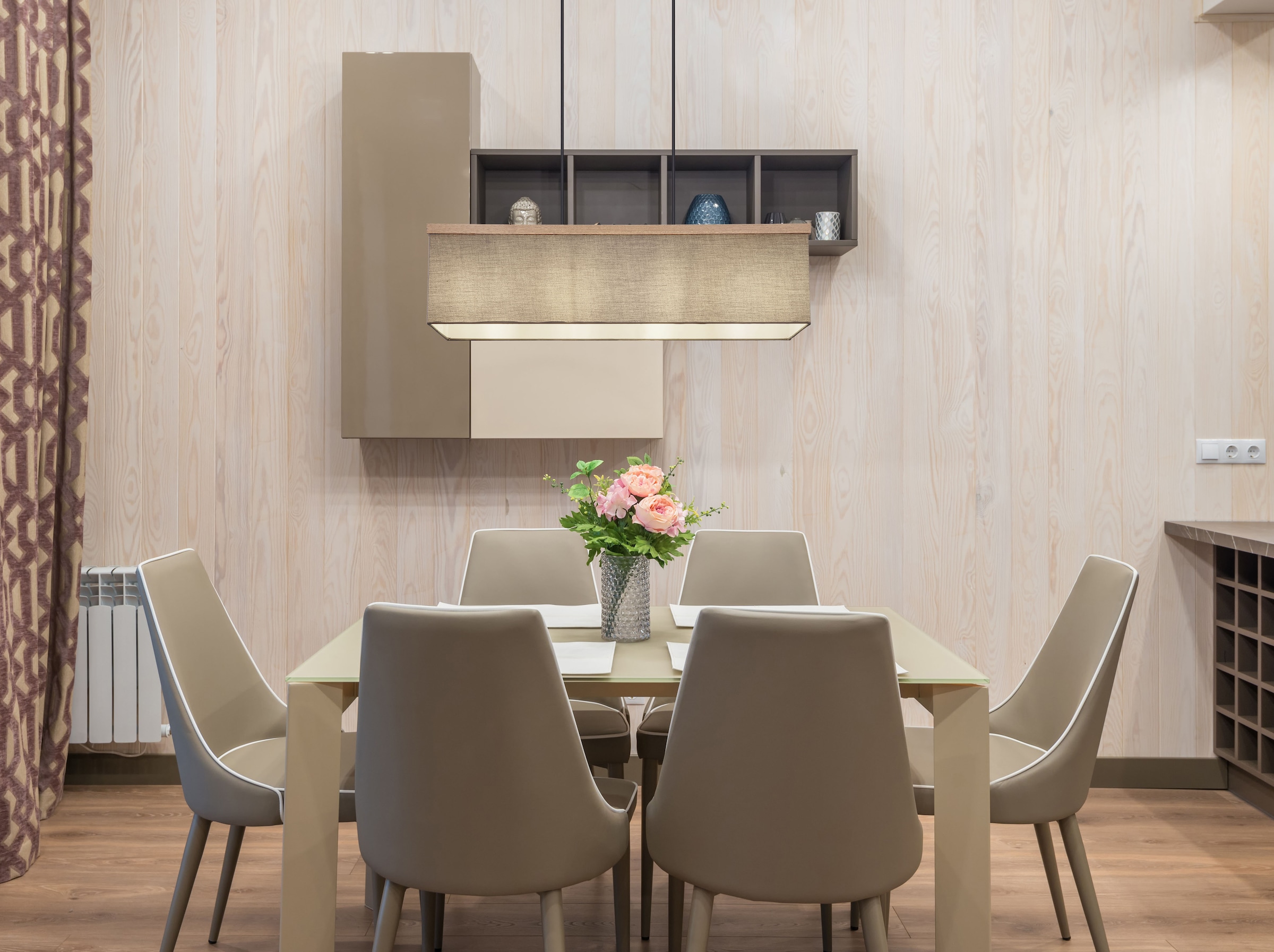 GLOBO LIGHTING Hängeleuchte »OSSI«, Leuchtmittel E27 | ohne Leuchtmittel, Hängelampe/Pendelleuchte/Esszimmer/Wohnzimmer/Esstisch