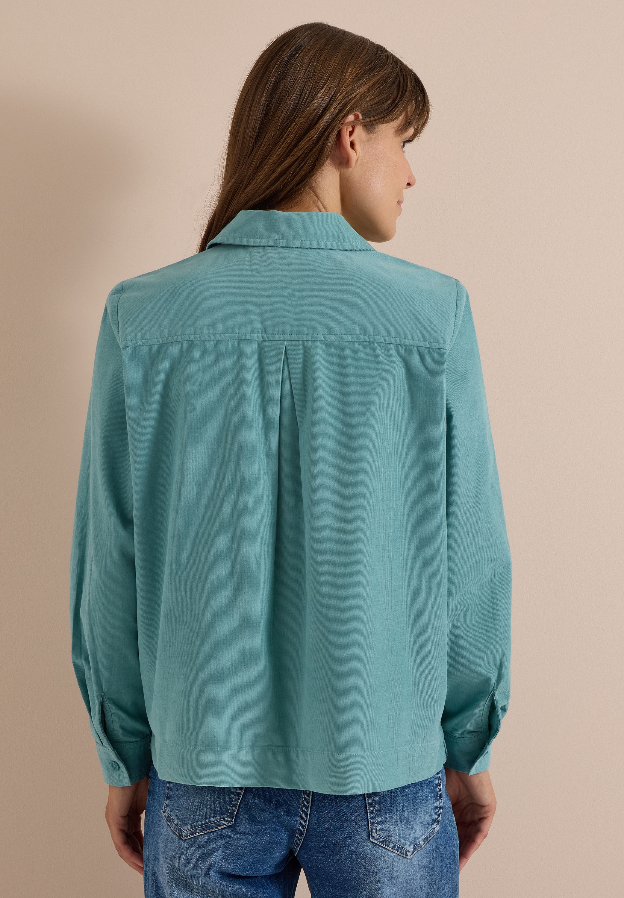 Cecil Hemdbluse in Cord-Optik
