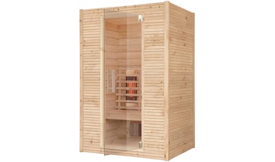 RORO Sauna & Spa Infrarotkabine »ABN M531«, Fronteinstieg, inkl Fußboden und Steuergerät kaufen