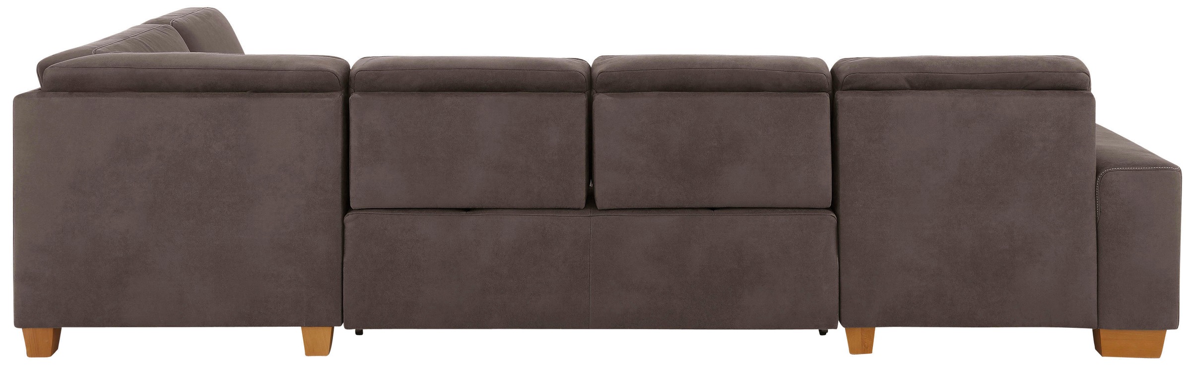 Home affaire Pucci U-Shape Sectional Sofa Brown 3