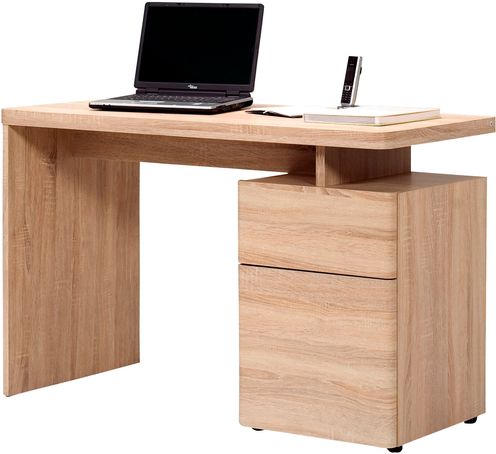 Jahnke Schreibtisch »CU-LIBRE 120«, platzsparender Arbeitsplatz