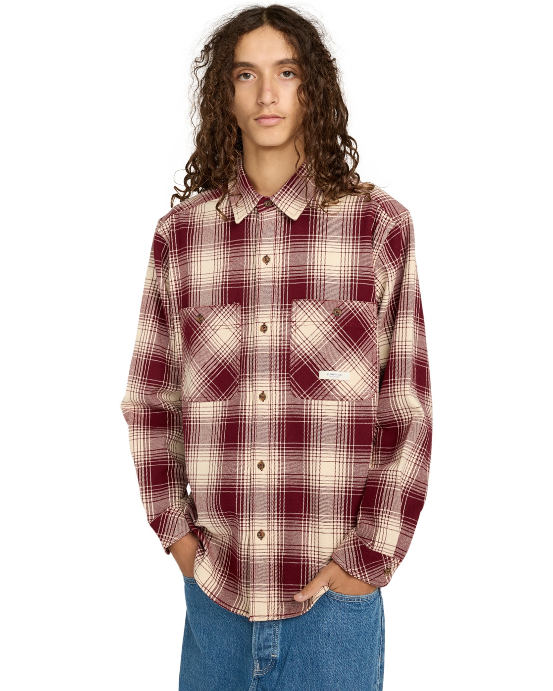 Element Langarmhemd "Hawthorne 2Pkt Heavyweight" günstig online kaufen