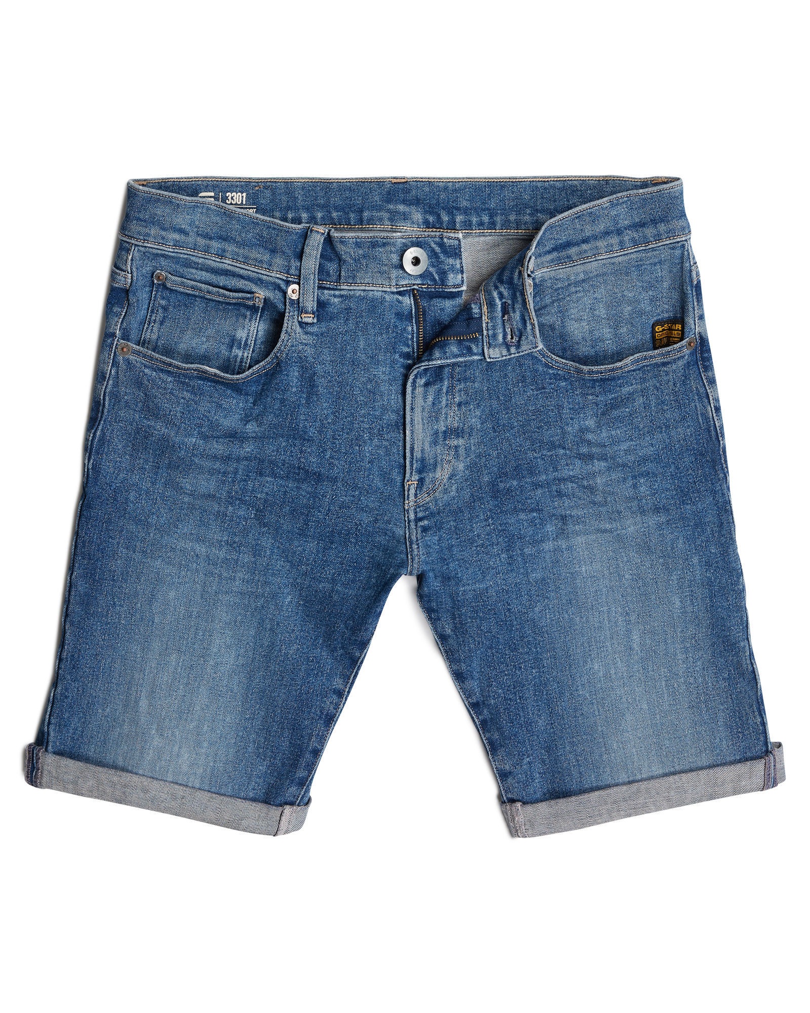 G-STAR Shorts »3301 Slim Denim Shorts«