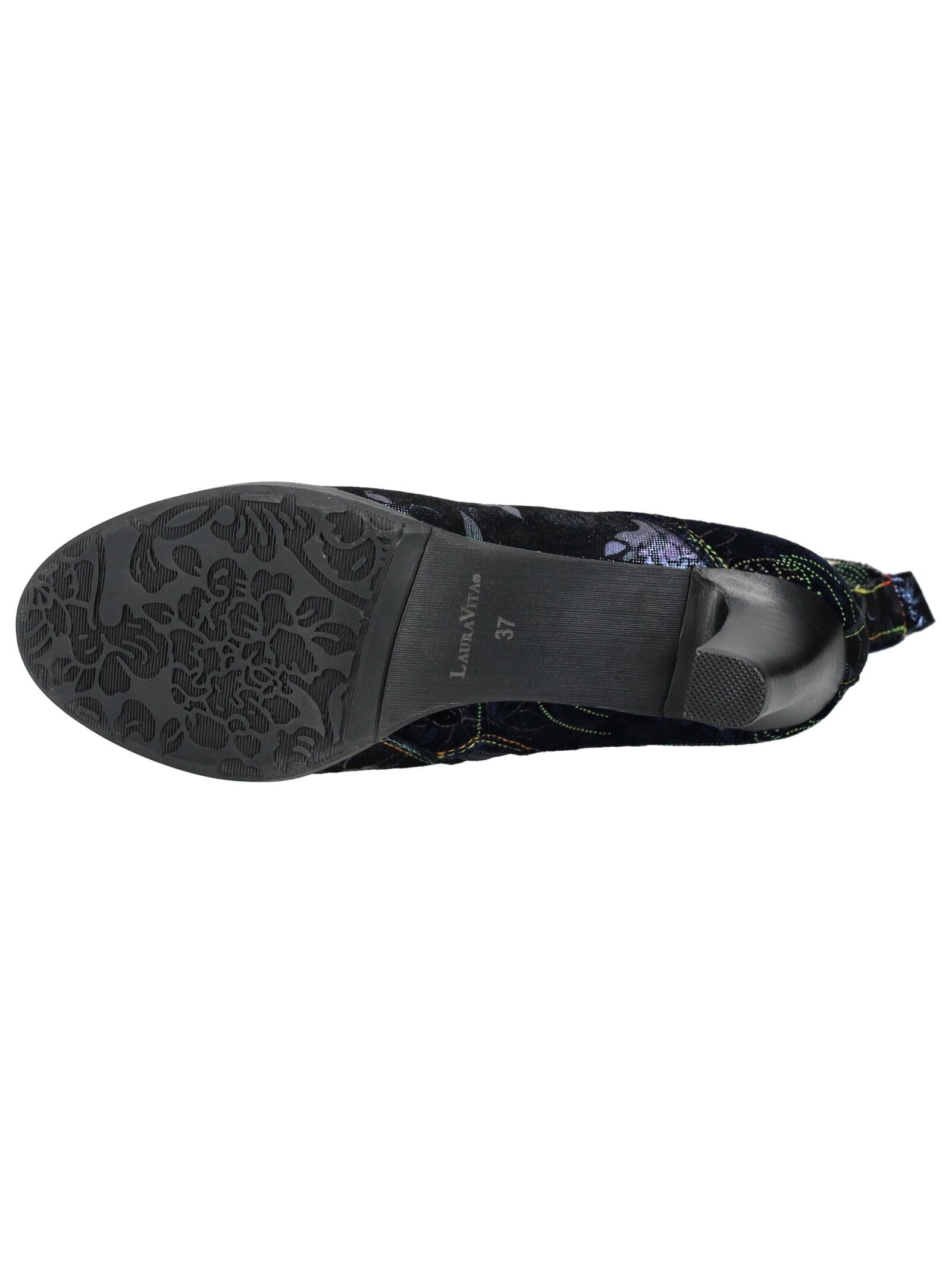 LAURA VITA High-Heel-Stiefelette »LAURA VITA Stiefelette Veloursleder/Textil«
