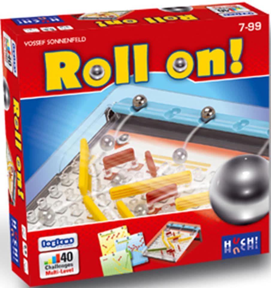 HUCH Kinder Spiel "Roll on", bunt, Spiele