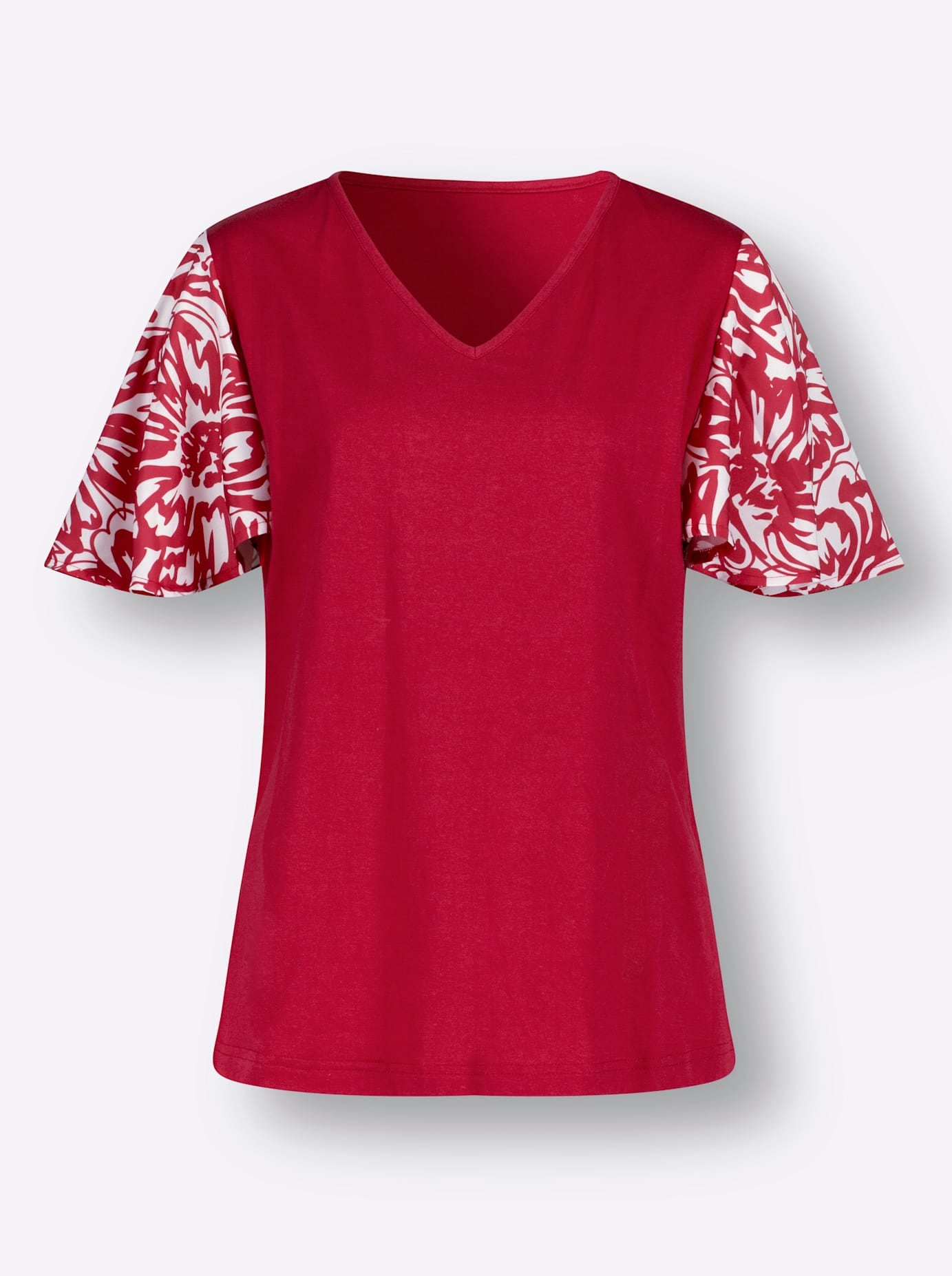 Classic Basics Kurzarmshirt »V-Shirt«, (1 tlg.)