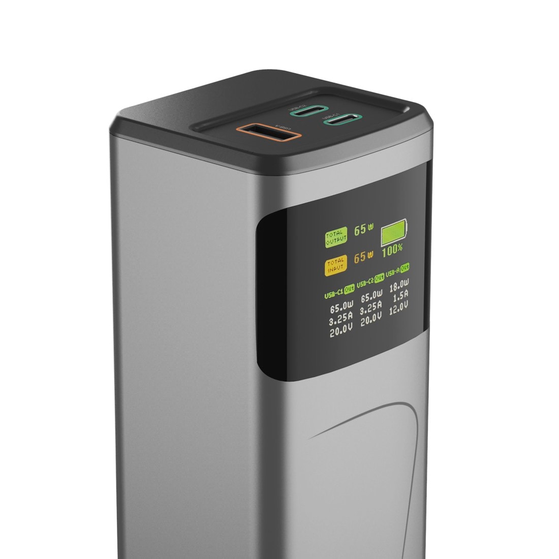 Hama Powerbank »Powerbank (65 W, 20000 mAh, 2x USB-C, 1x USB-A, Schnellladen)« 4.900 mAh