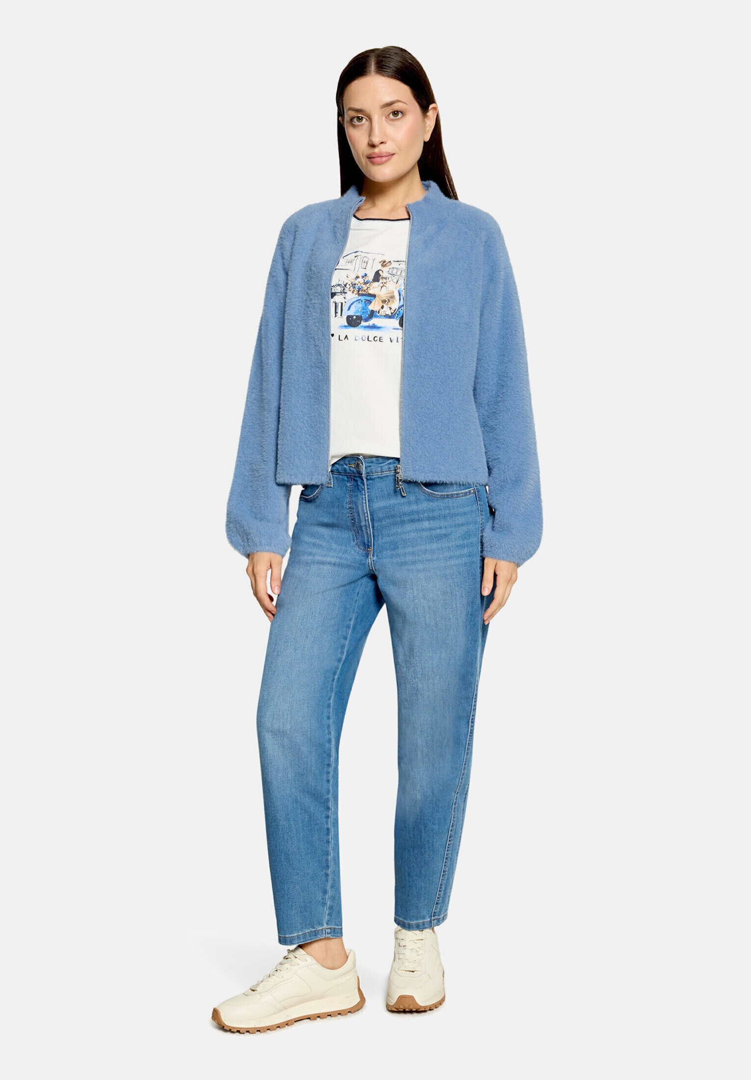 Betty Barclay Strickjacke "Damen mit Reißverschluss" 1