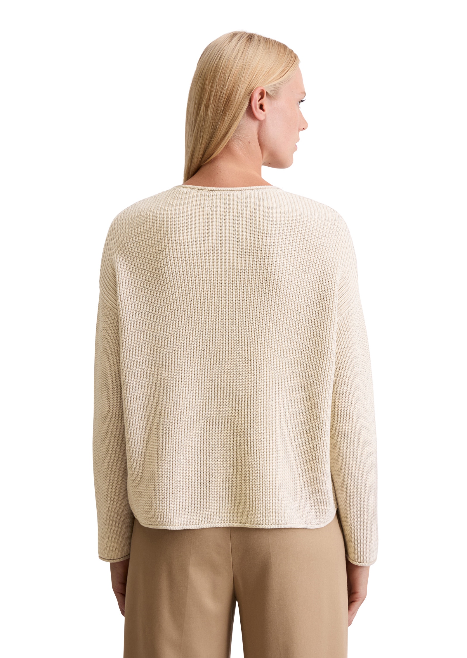 Marc O'Polo Strickpullover »aus Heavy-Weight-Organic-Cotton«