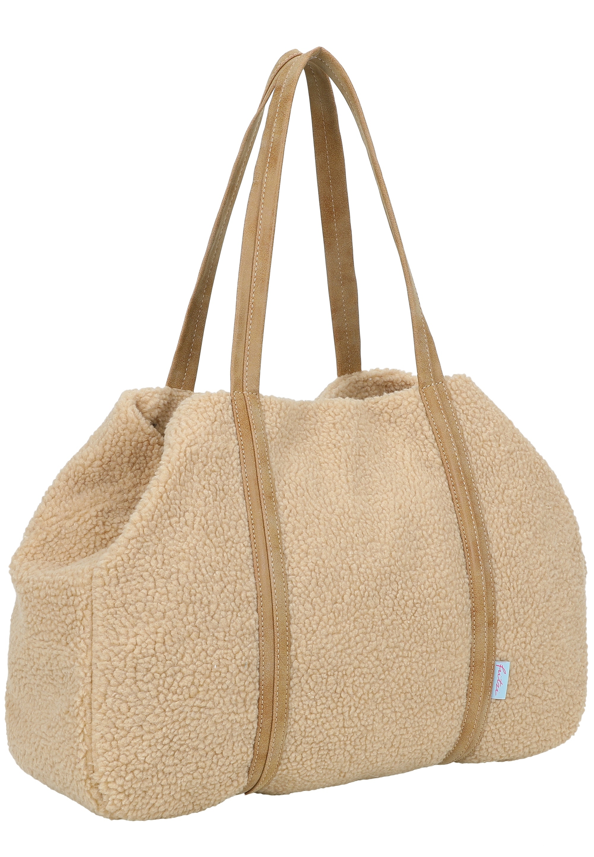 Fritzi aus Preußen Henkeltasche »Easy Izzy Limited Teddy« aus kuschelweichem Teddy