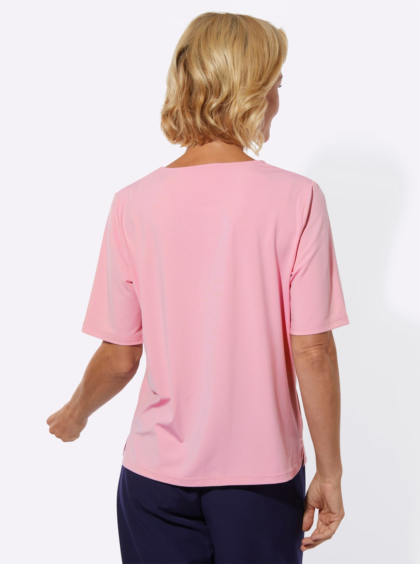 Classic Kurzarmshirt "Rundhals-Shirt" 1 tlg.