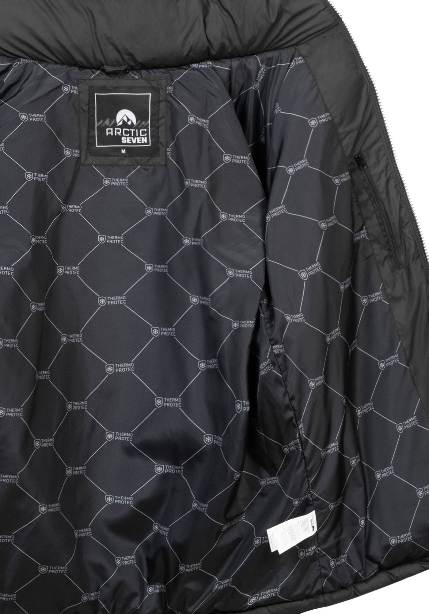 Arctic Seven Winterjacke »ASYetii«, mit hochwertigem Steppdesign