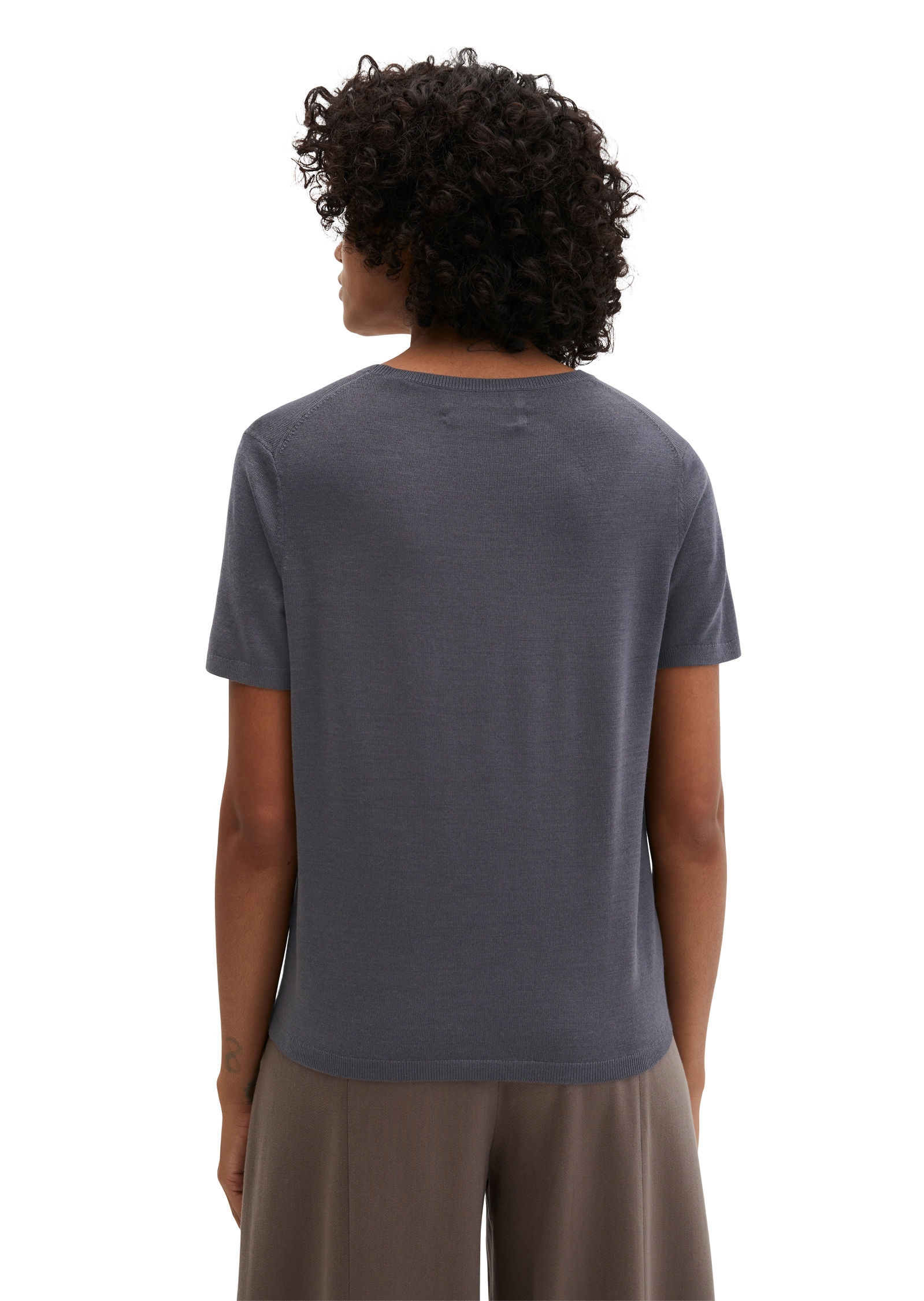 Marc O'Polo Strickpullover »aus weichem Merinowolle-Viskose-Mix«