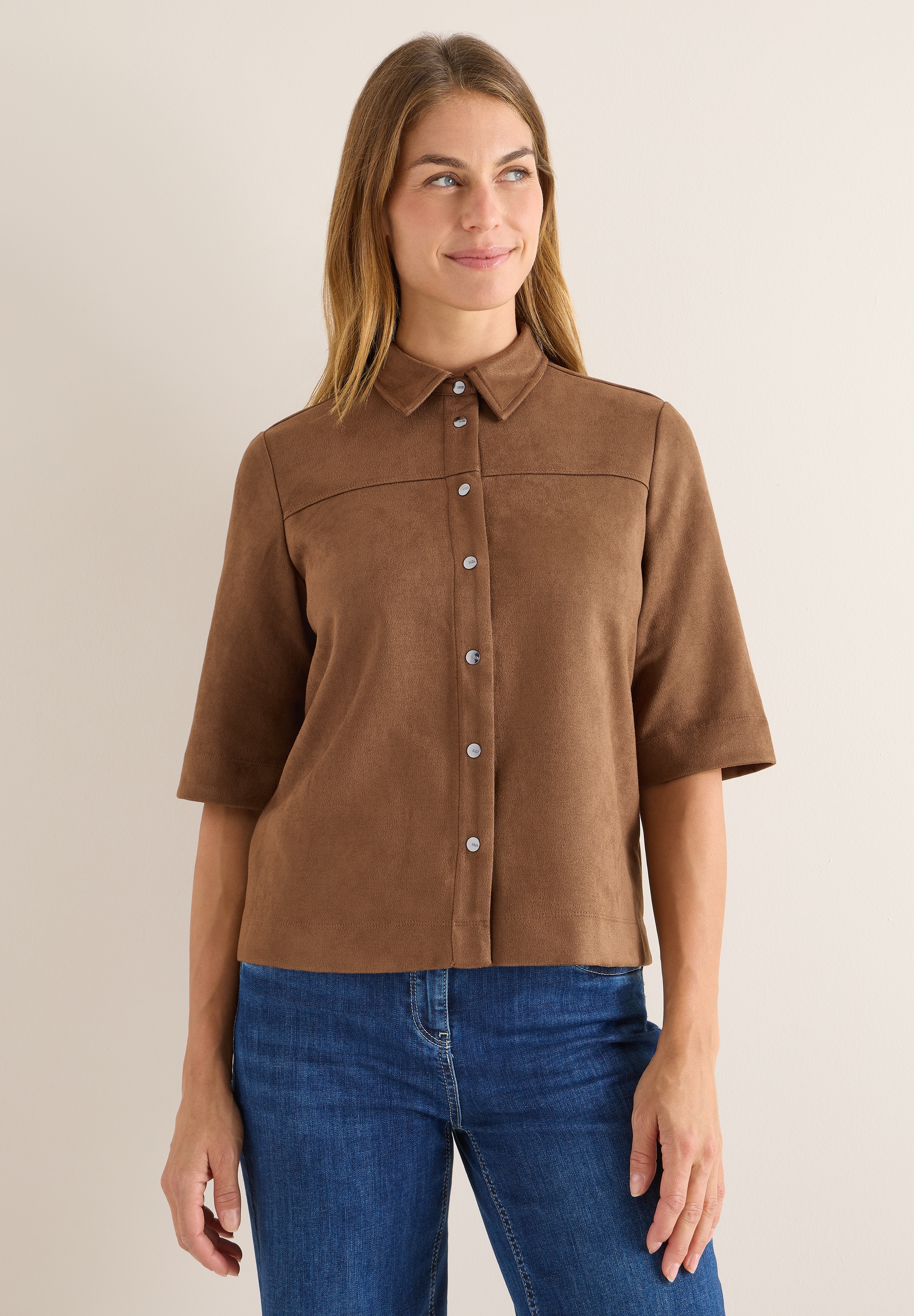 Cecil Hemdbluse, mit Knopfleiste günstig online kaufen