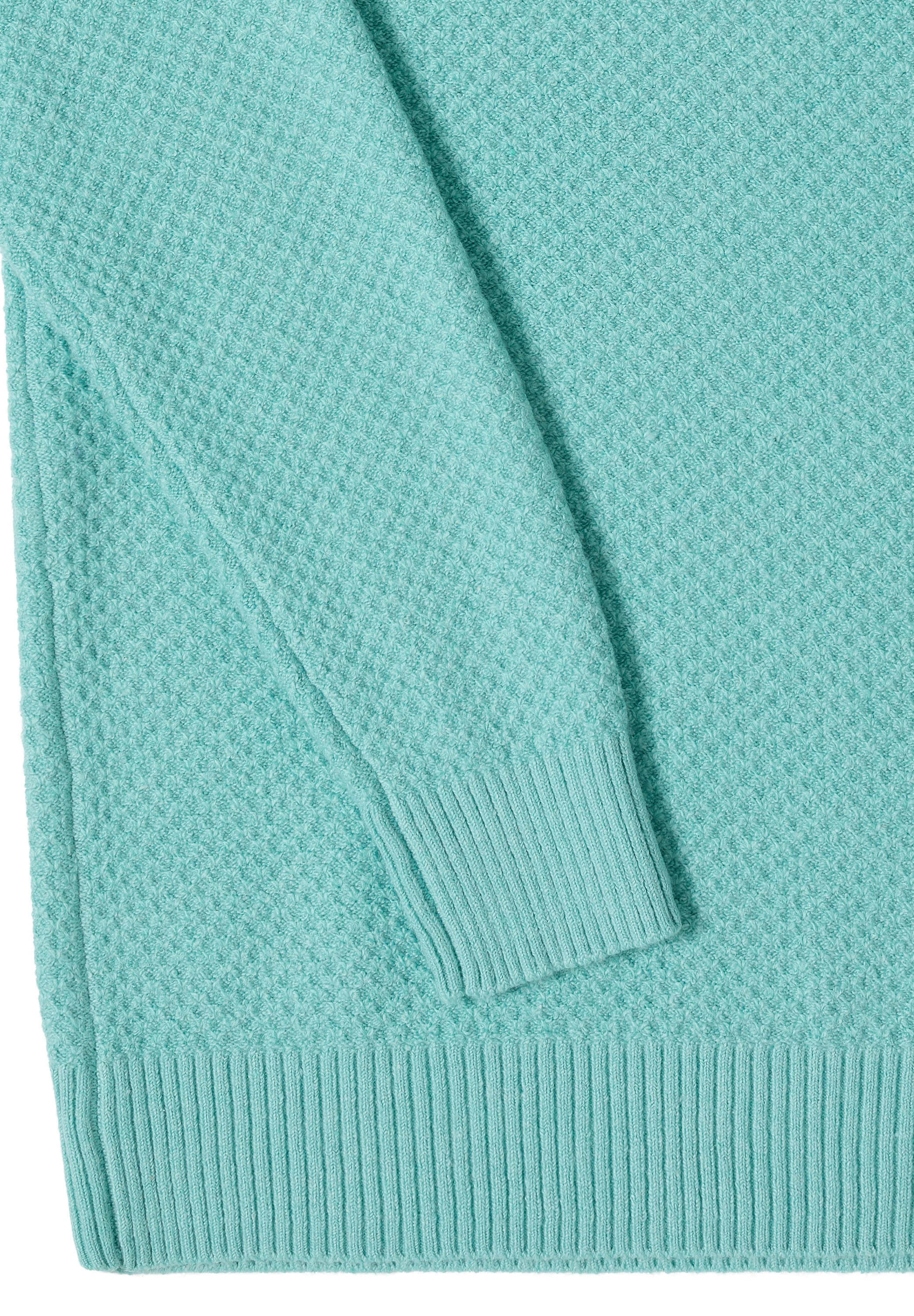 STREET ONE Rollkragenpullover aus Baumwolle mit Stretchanteil