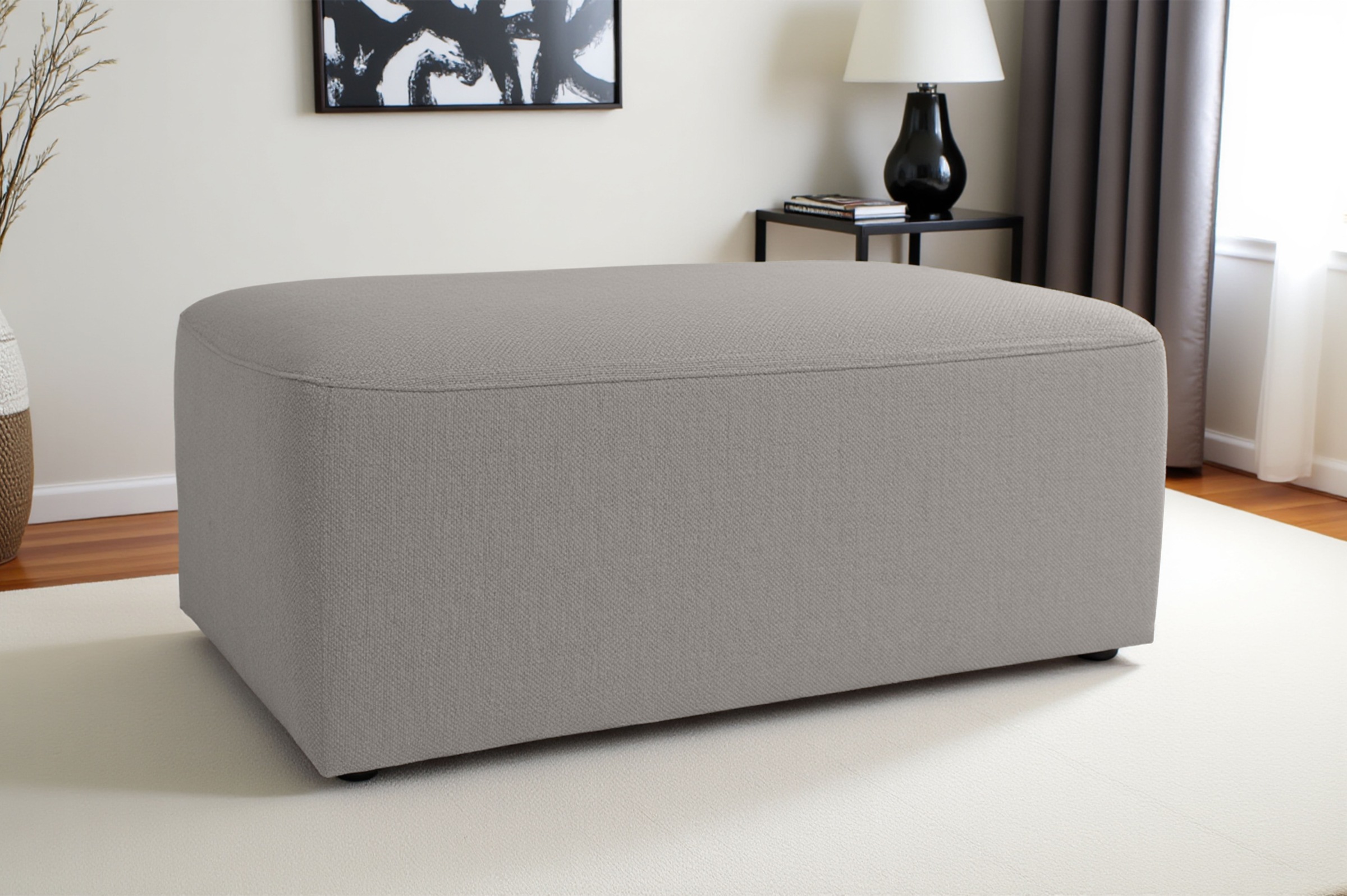 INOSIGN Polsterhocker »Koa, Hocker, passend zur Modulserie KOA«, in Webstoff