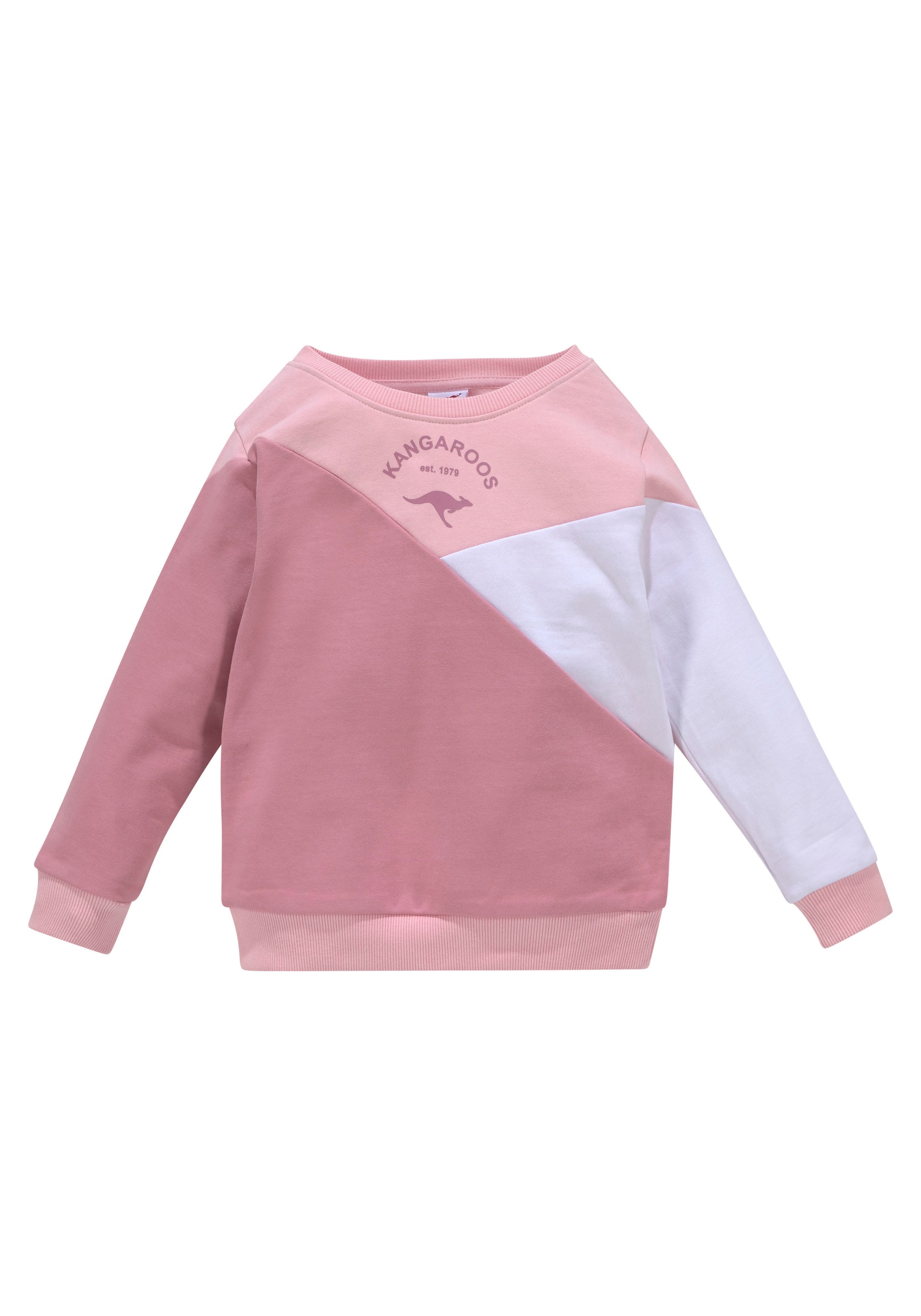 KangaROOS Sweatshirt »Kleine Mädchen«, in weiter Form