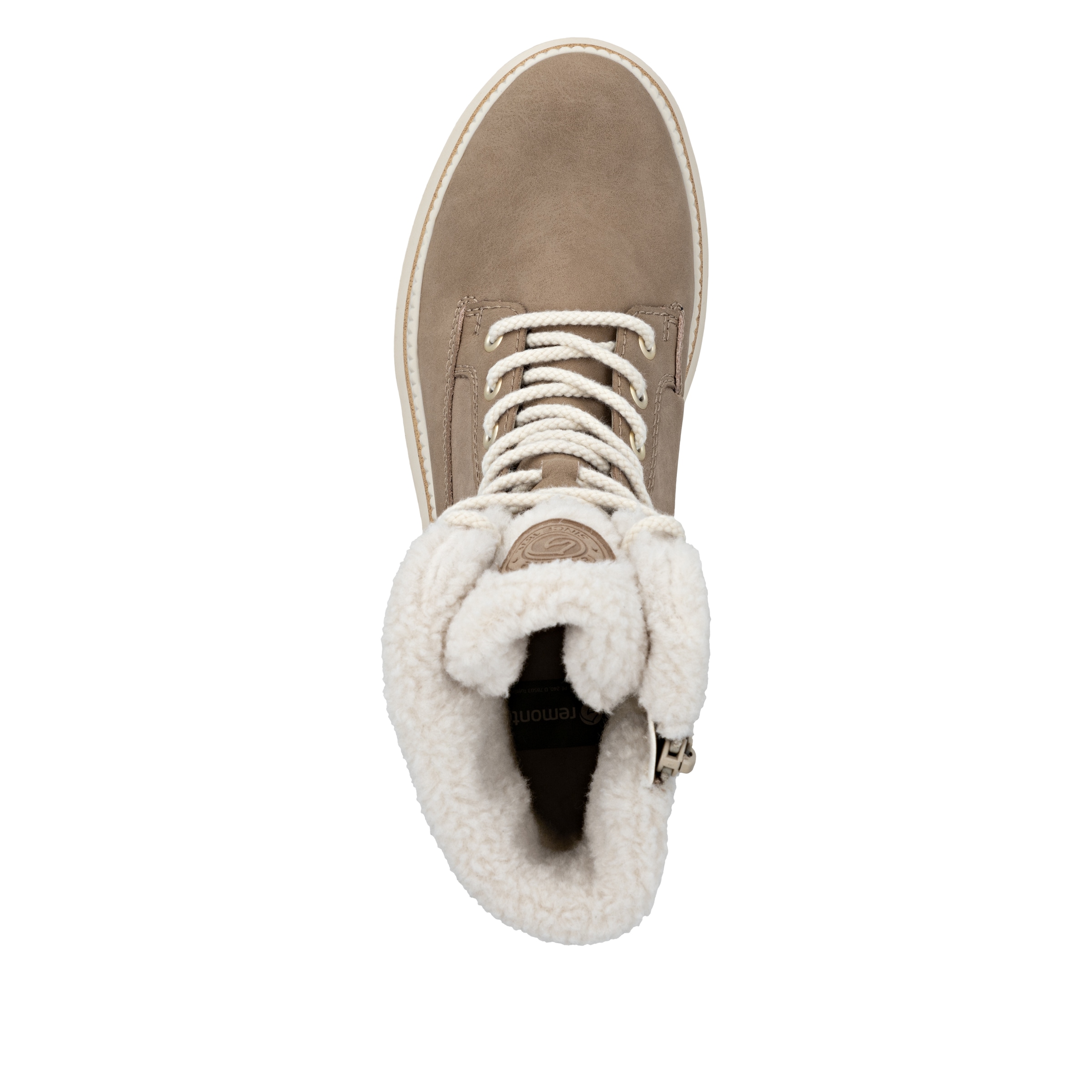 Remonte Winterboots »FIBER-GRIP«, Schnürstiefelette, Profilsohle, mit Schurwollfutter und TEX