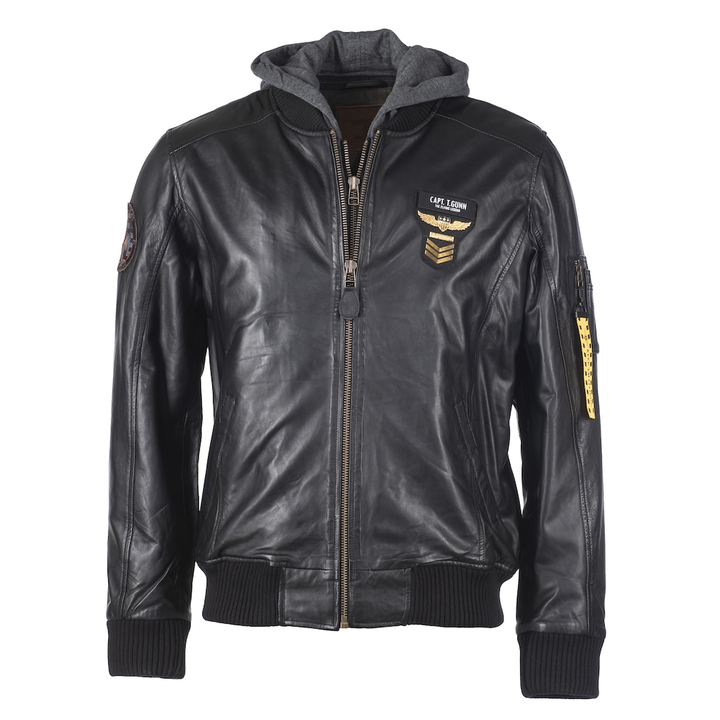 TOP GUN Lederjacke »TGJ1004«