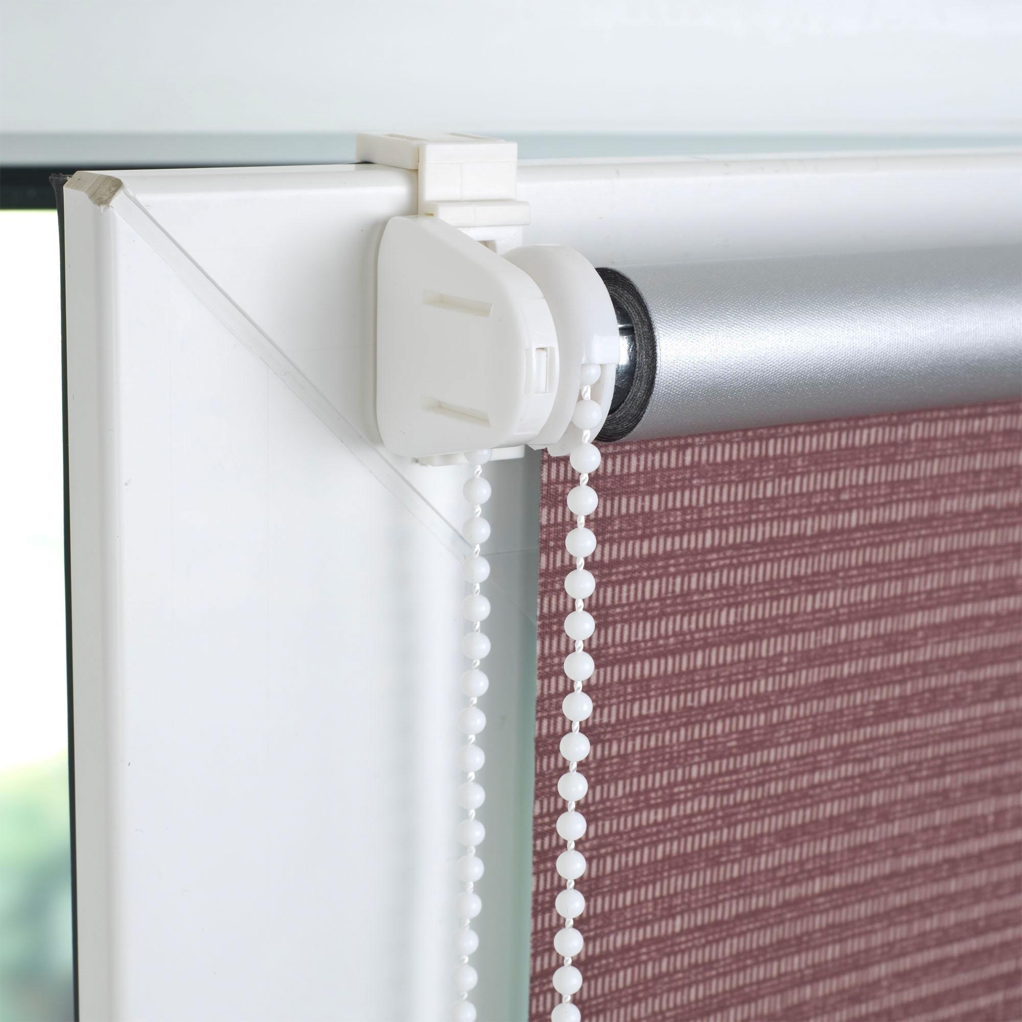 Thumbnail - Liedeco Seitenzugrollo "Klemmfix-Thermo-Rollo Bambus Optik" verdunkelnd energiesparend ohne Bohren