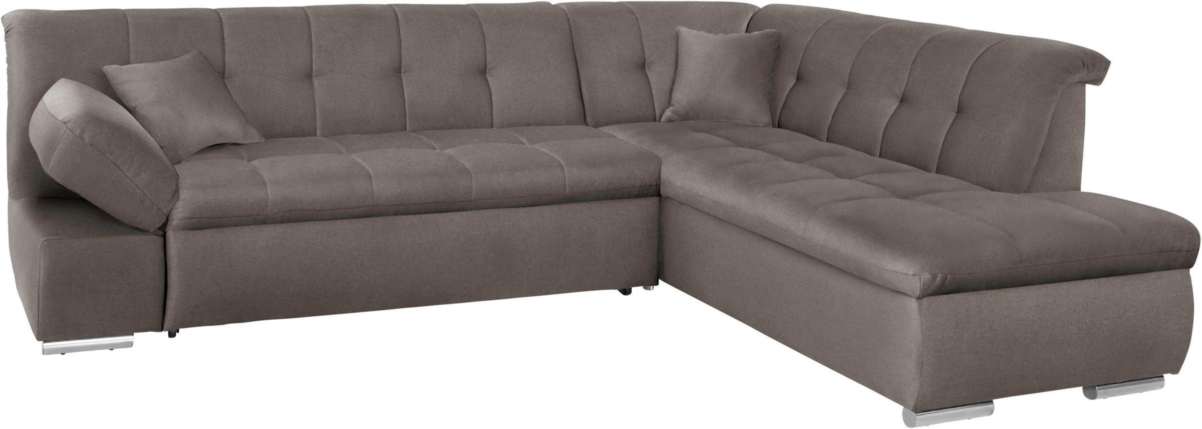 Thumbnail - DOMO collection Ecksofa "Mona L-Form bequem und komfortabel, Breite 271cm, L-Form" wahlweise mit Bett- und Armlehnfunkti...
