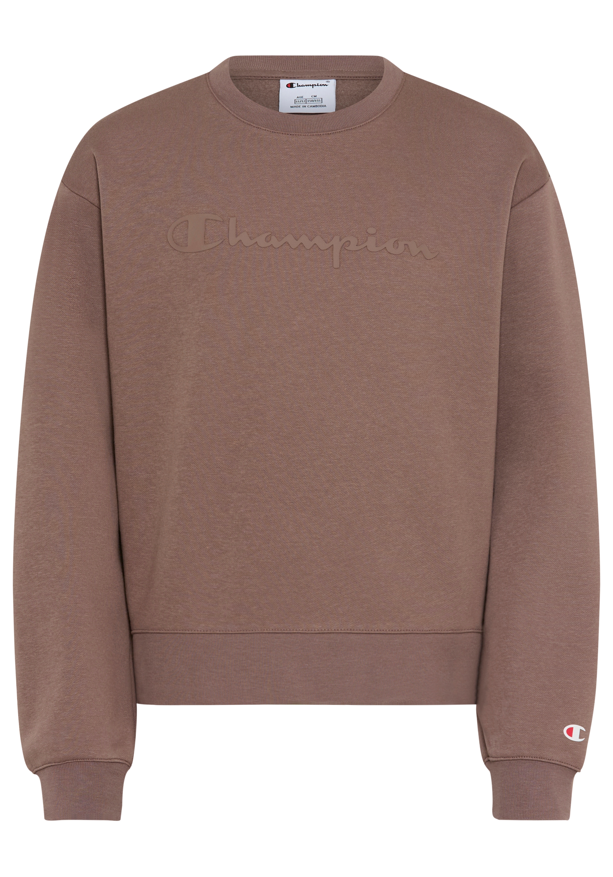 Champion Sweatshirt "SPORTWEAR CREWNECK Standard Fit", Langarm-Design, sportlicher Stil, klassischer Crewneck-Schnitt