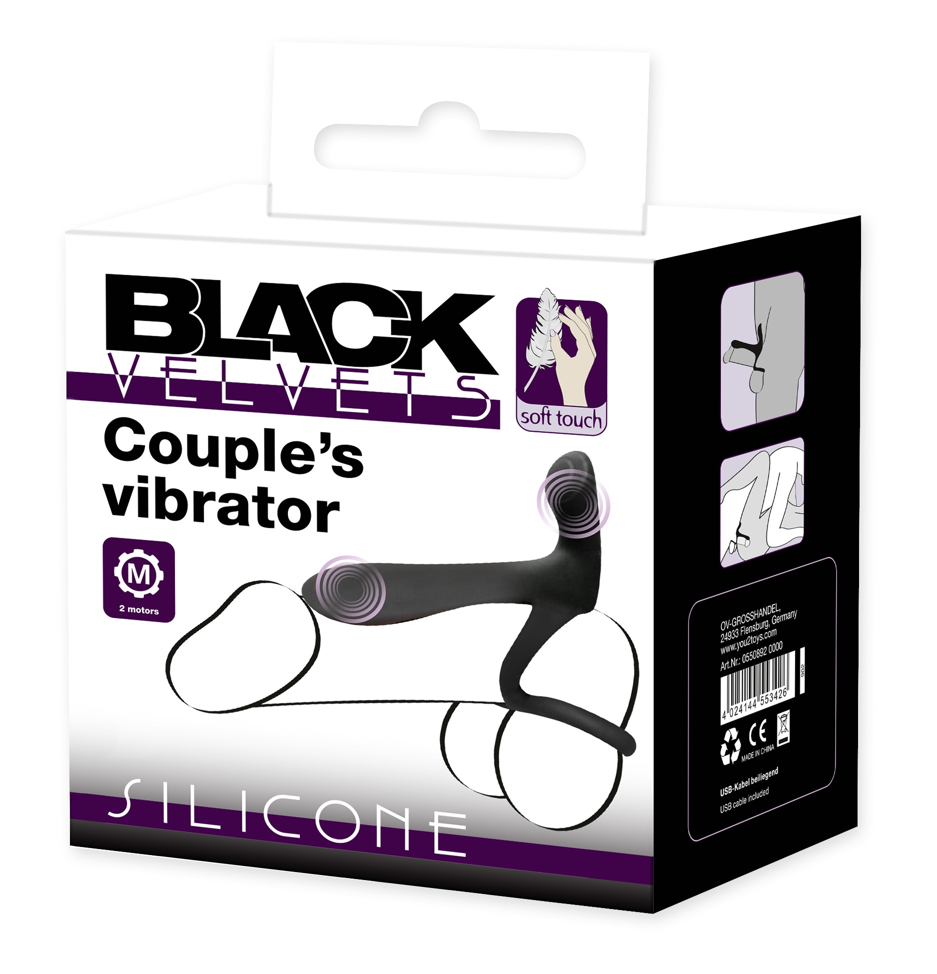 BLACK VELVETS Vibrator »Paarvibrator Couple's Vibrator«