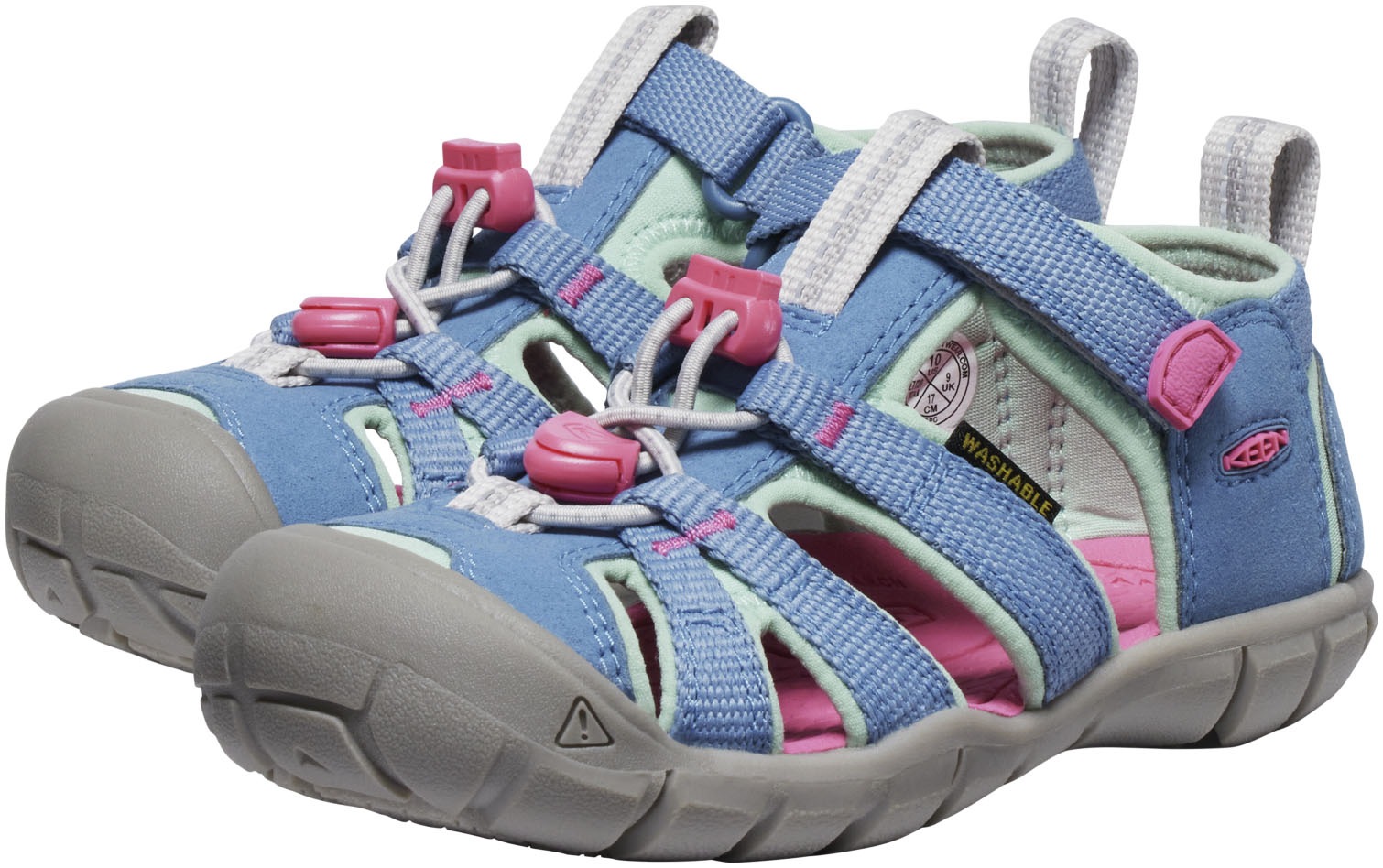 KEEN Jungen Sandale "SEACAMP II CNX", Gr. 31, bunt, Synthetik, Textil, Schuhe