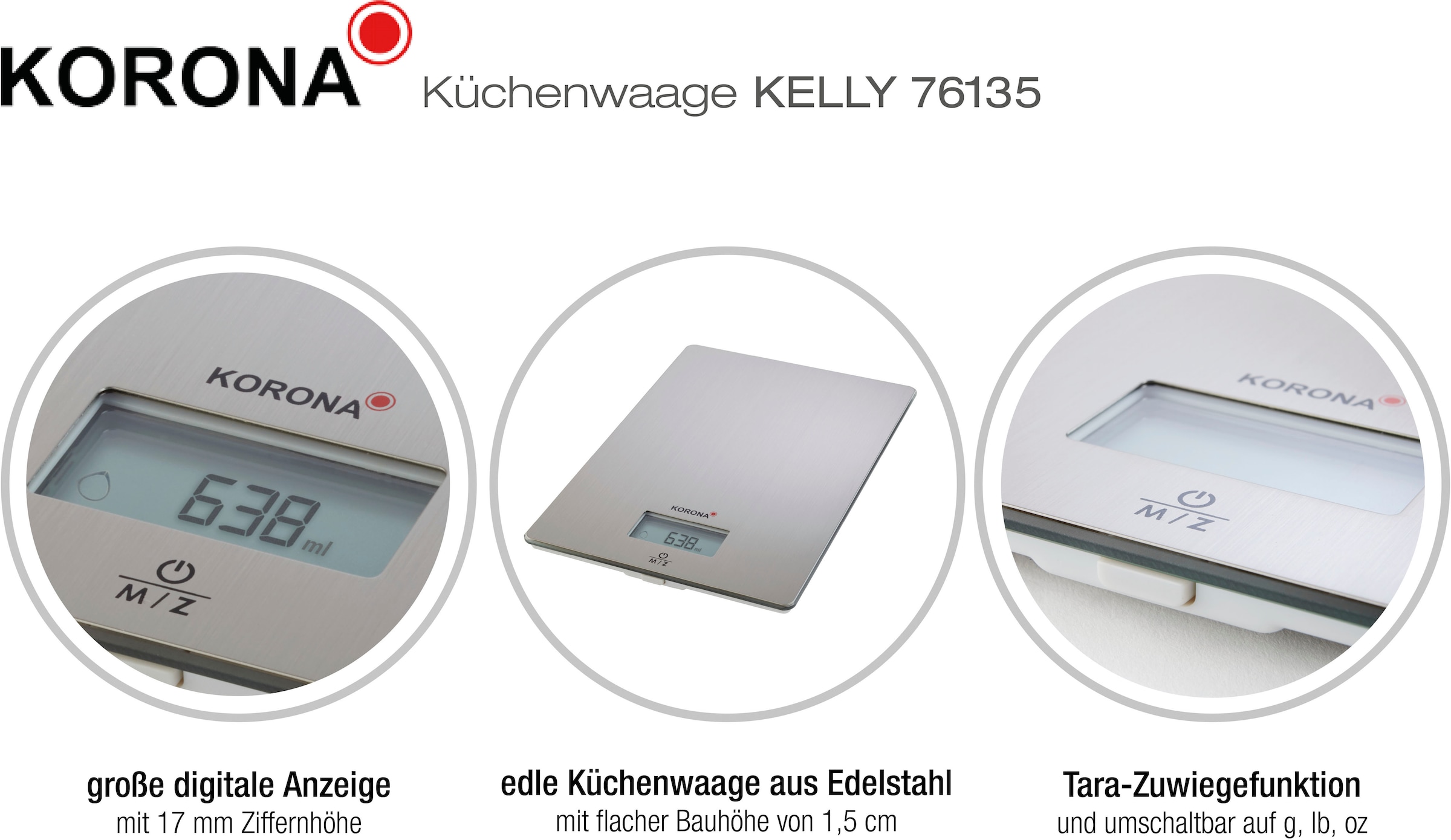 KORONA Küchenwaage »76135 Kelly«