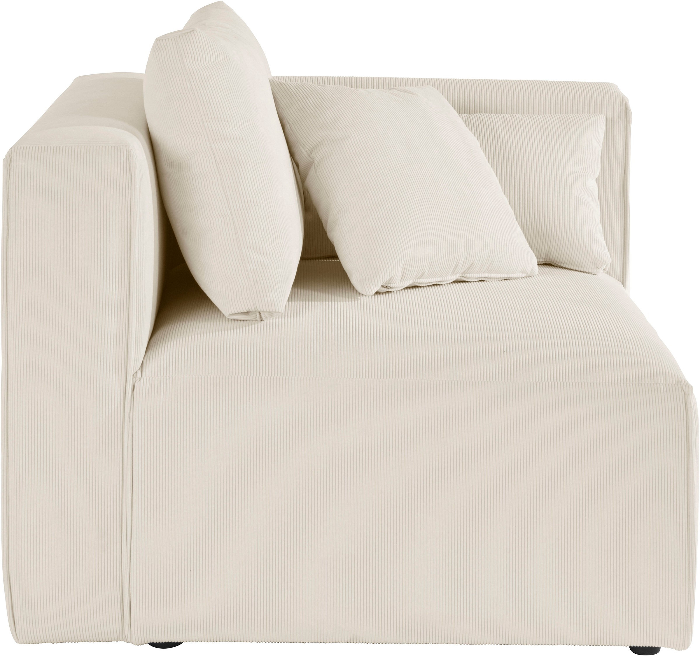 Home affaire Sofa-Eckelement "Comfine", Modul-Ecke zur indiviuellen Zusamme günstig online kaufen
