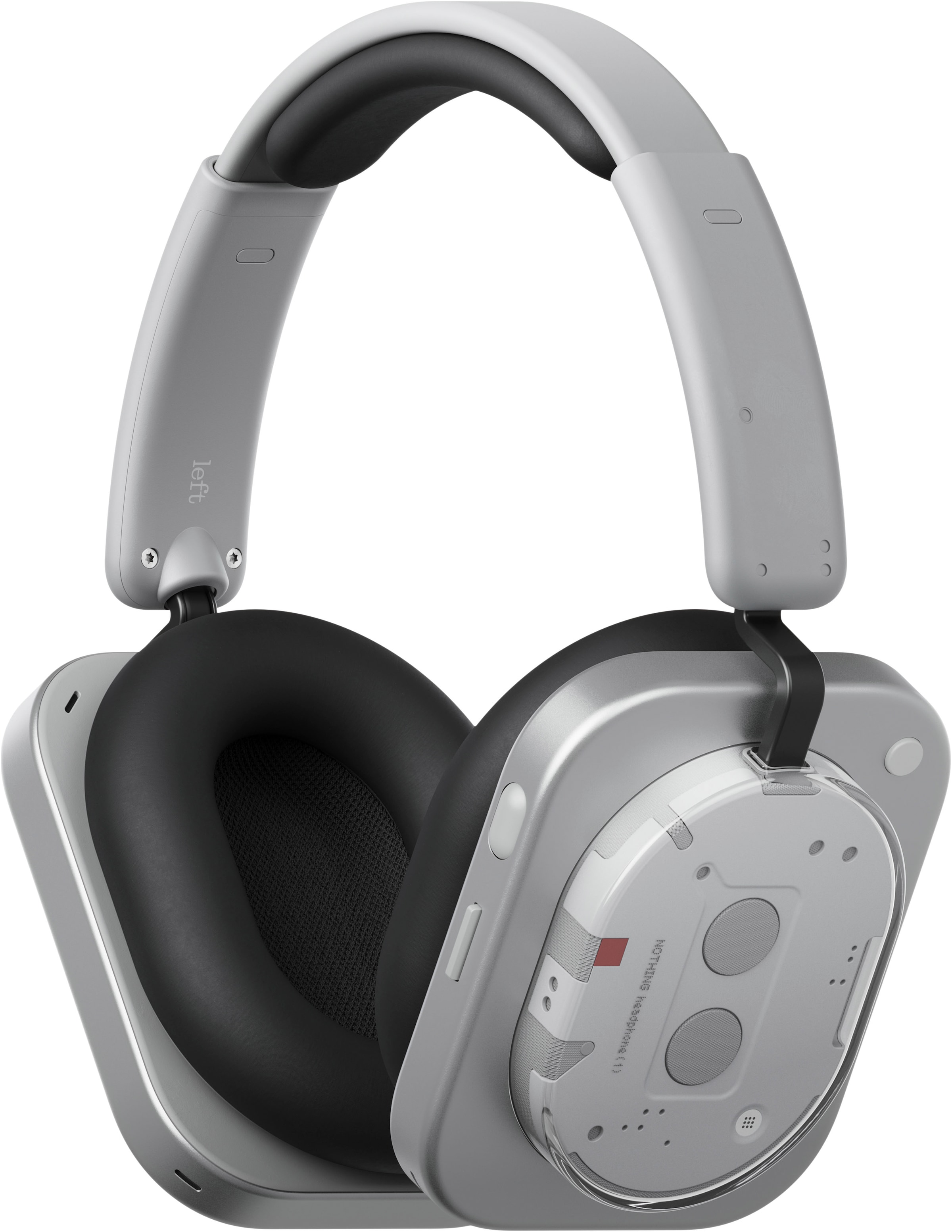NOTHING Over-Ear-Kopfhörer "Headphone (1)", weiß, B:7,8cm H:17,38cm T:18,92cm, Kopfhörer - Einheitsgröße