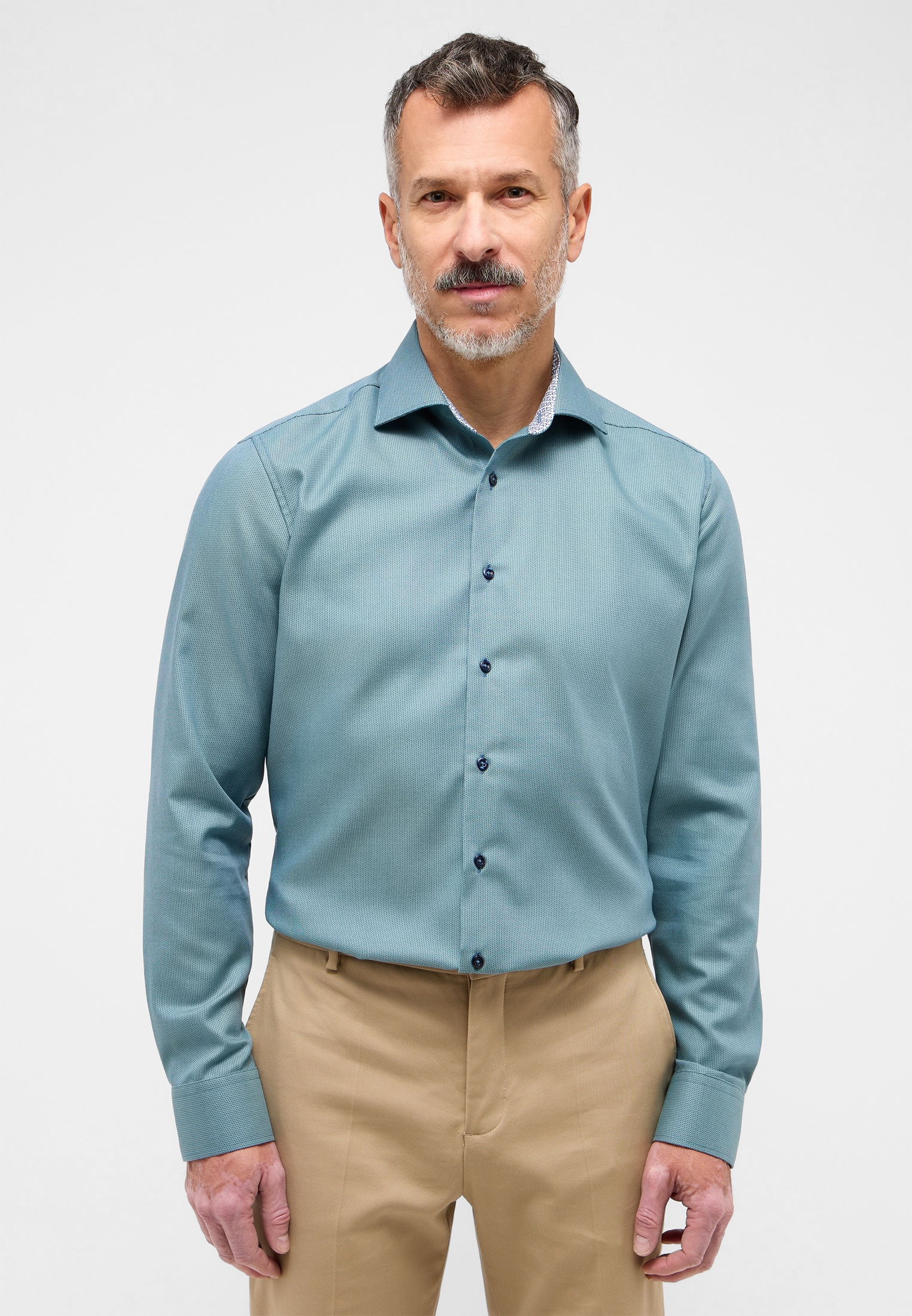 Eterna Langarmhemd "SLIM FIT" NON IRON (bügelfrei) günstig online kaufen